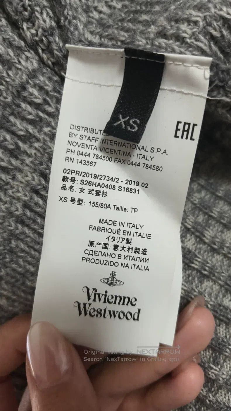 Vivienne Westwood Vivienne Westwood Floral grey patchwork cardigan Size XS / US 0-2 / IT 36-38 - 5 Thumbnail