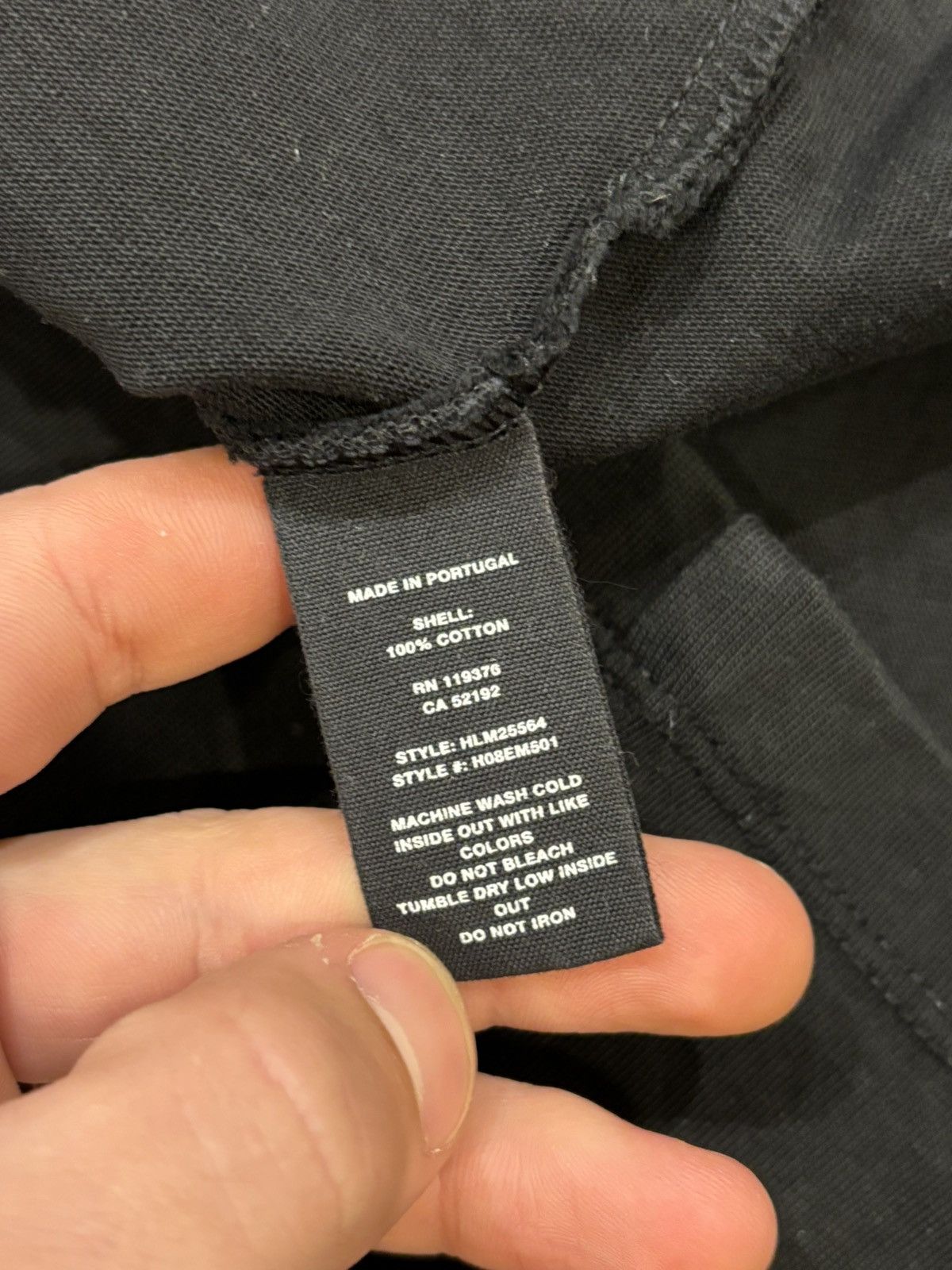 Helmut Lang Helmut Lang Autumn Tour Tee Size US XL / EU 56 / 4 - 4 Thumbnail