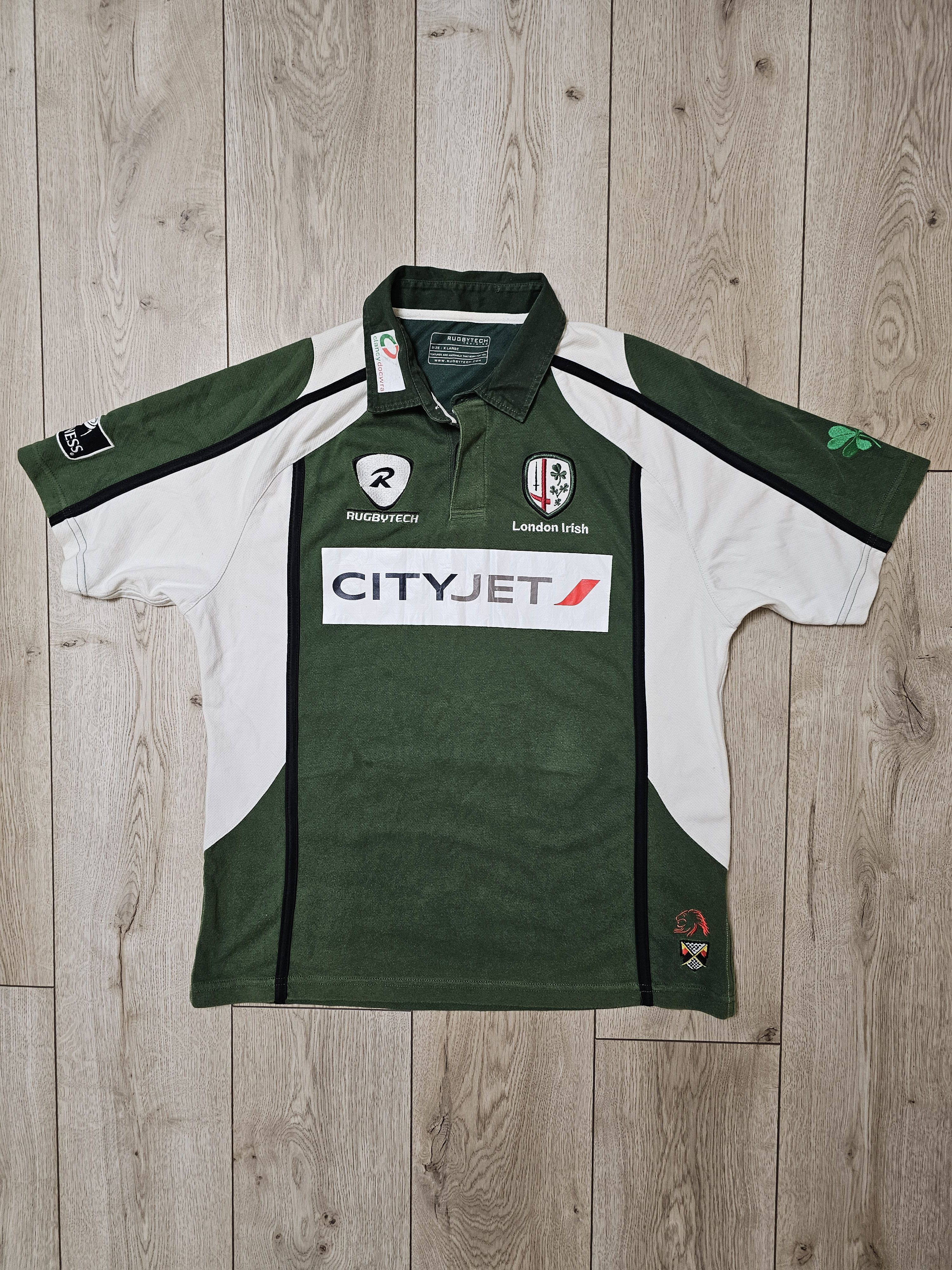 All Sport × Vintage LONDON IRISH VINTAGE RUGBY JERSEY 2008 ENGLAND RUGBY JERSEY Size US XL / EU 56 / 4 - 1 Thumbnail