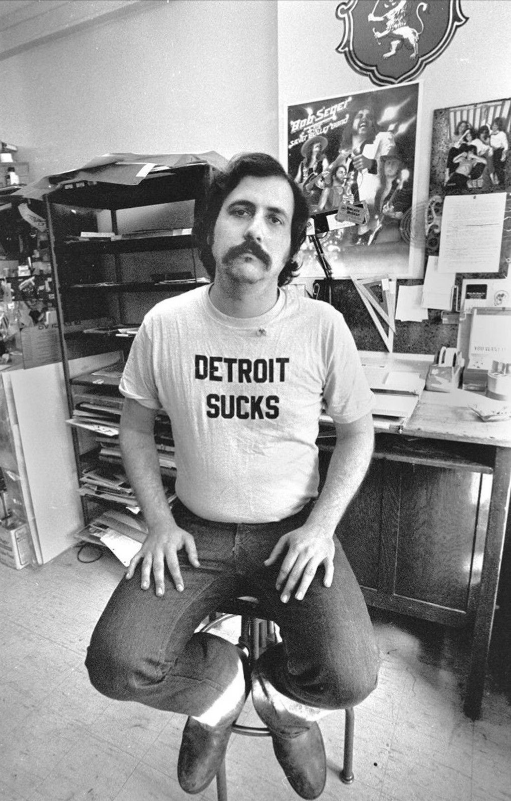 Other Distressed Faded Detroit Tee Size US M / EU 48-50 / 2 - 21 Thumbnail