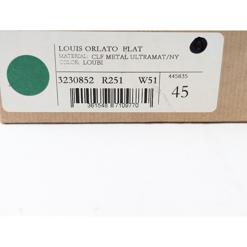 Christian Louboutin o1rshd1 Louis Orlato Flat Hi-Top Sneakers in Loubi Size US 12 / EU 45 - 15 Thumbnail