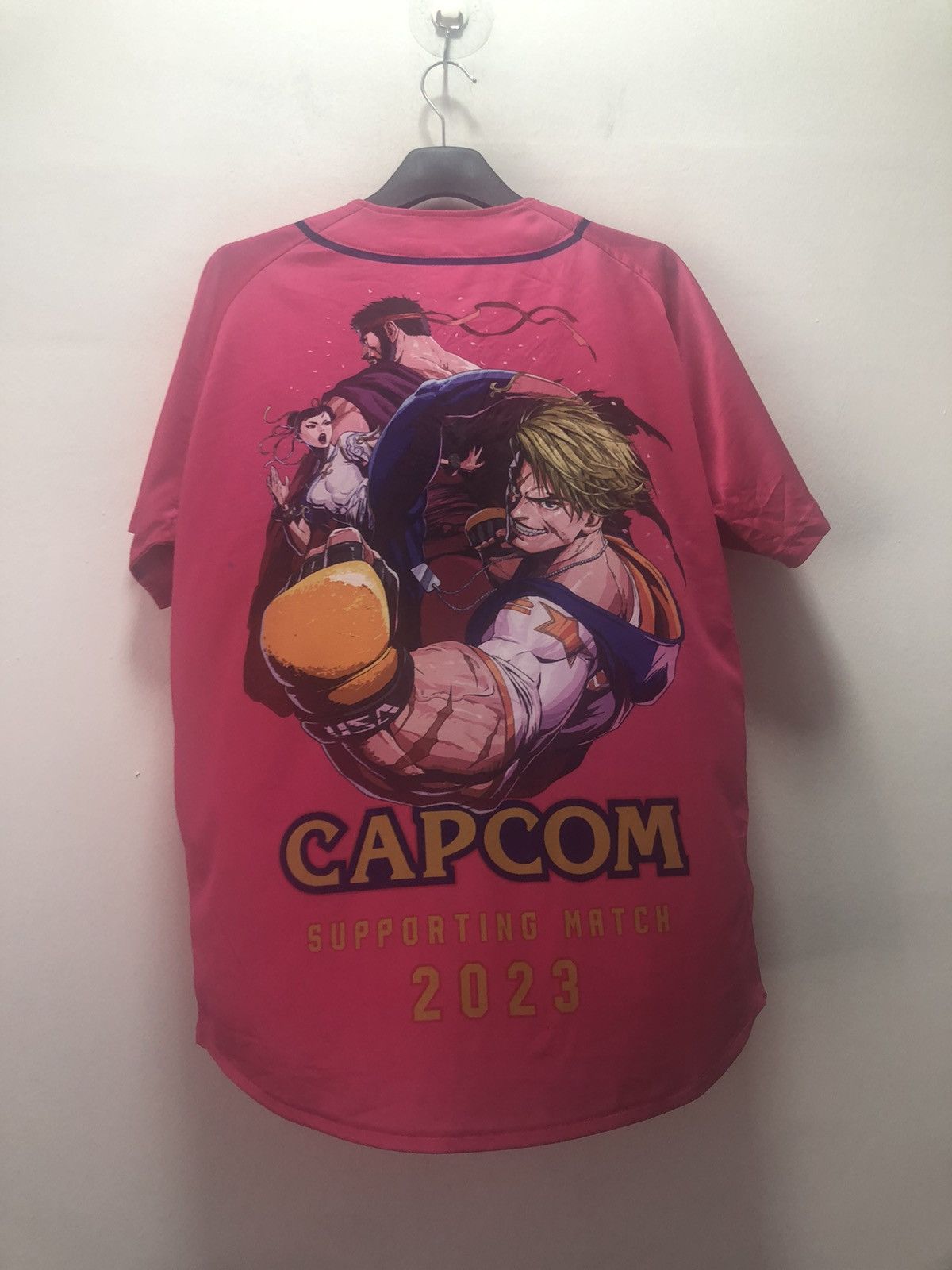 Cartoon Network × Street Fighter CEREZO OSAKA Baseball Jersey Street Fighter Capcom T Shirt Size US M / EU 48-50 / 2 - 1 Thumbnail