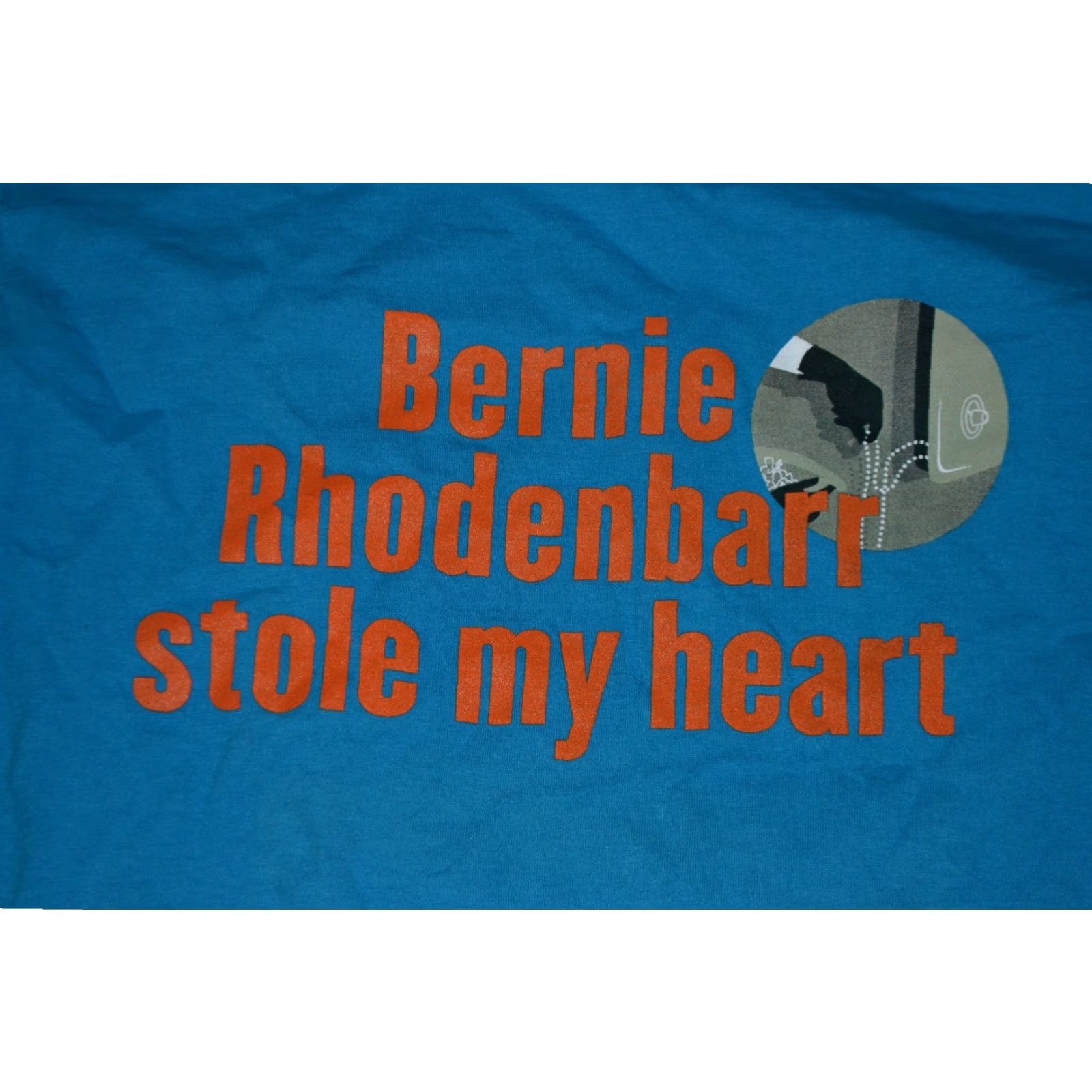 Fruit Of The Loom Lawrence Block The Burglar On The Prowl T Shirt Medium Bernie Rhodenbarr Blue 100% Cotton Graphic Tee Mens Books Decade 1970s Size US M / EU 48-50 / 2 - 2 Thumbnail
