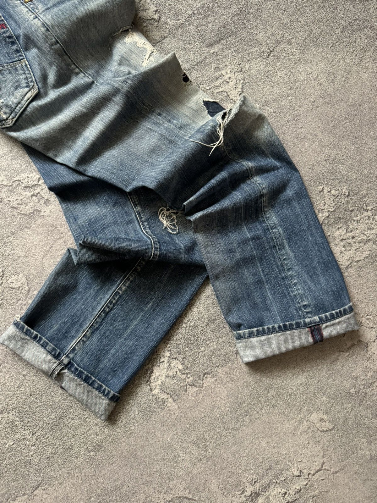 Replay Replay 32/32 waitom distressed denim pant trouser Jean chino Size US 32 / EU 48 - 16 Thumbnail