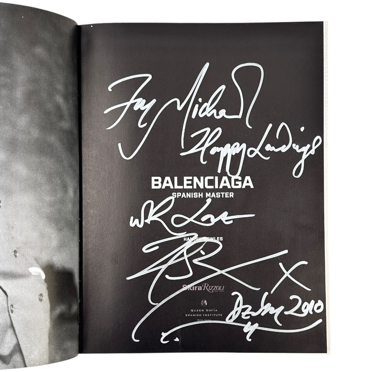 Balenciaga SIGNED Balenciaga x Rizzoli x Hamish Bowles Exhibit Book Size ONE SIZE - 3 Thumbnail