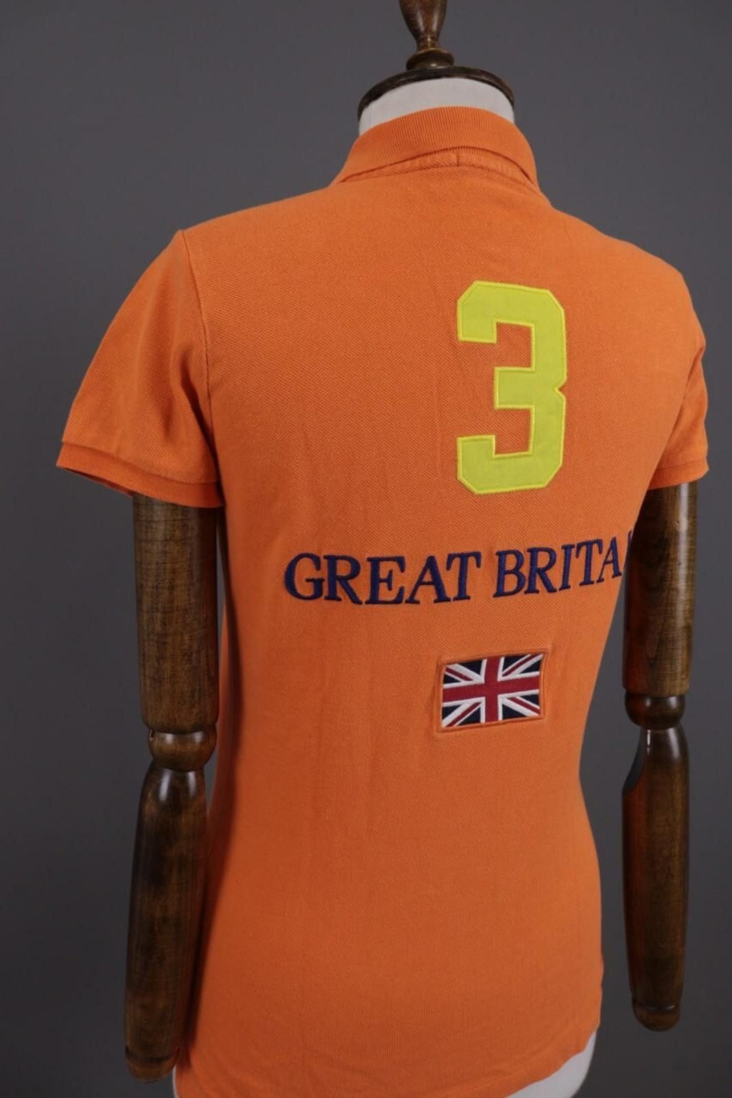 Polo Ralph Lauren Ralph Lauren The Skinny Polo Great Britain Top Shirt Sz S Size S / US 4 / IT 40 - 12 Thumbnail