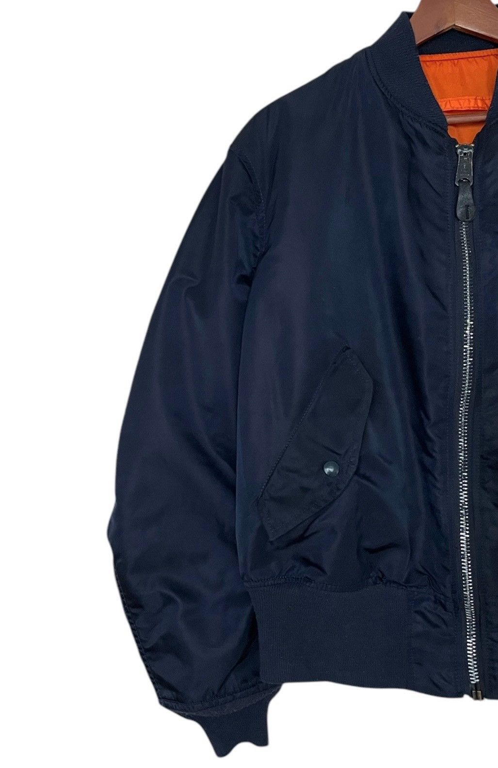 Alpha Industries × Vintage Vintage Brand Alpha Industries MA-1 Fly Jacket 1980s Size US M / EU 48-50 / 2 - 3 Thumbnail