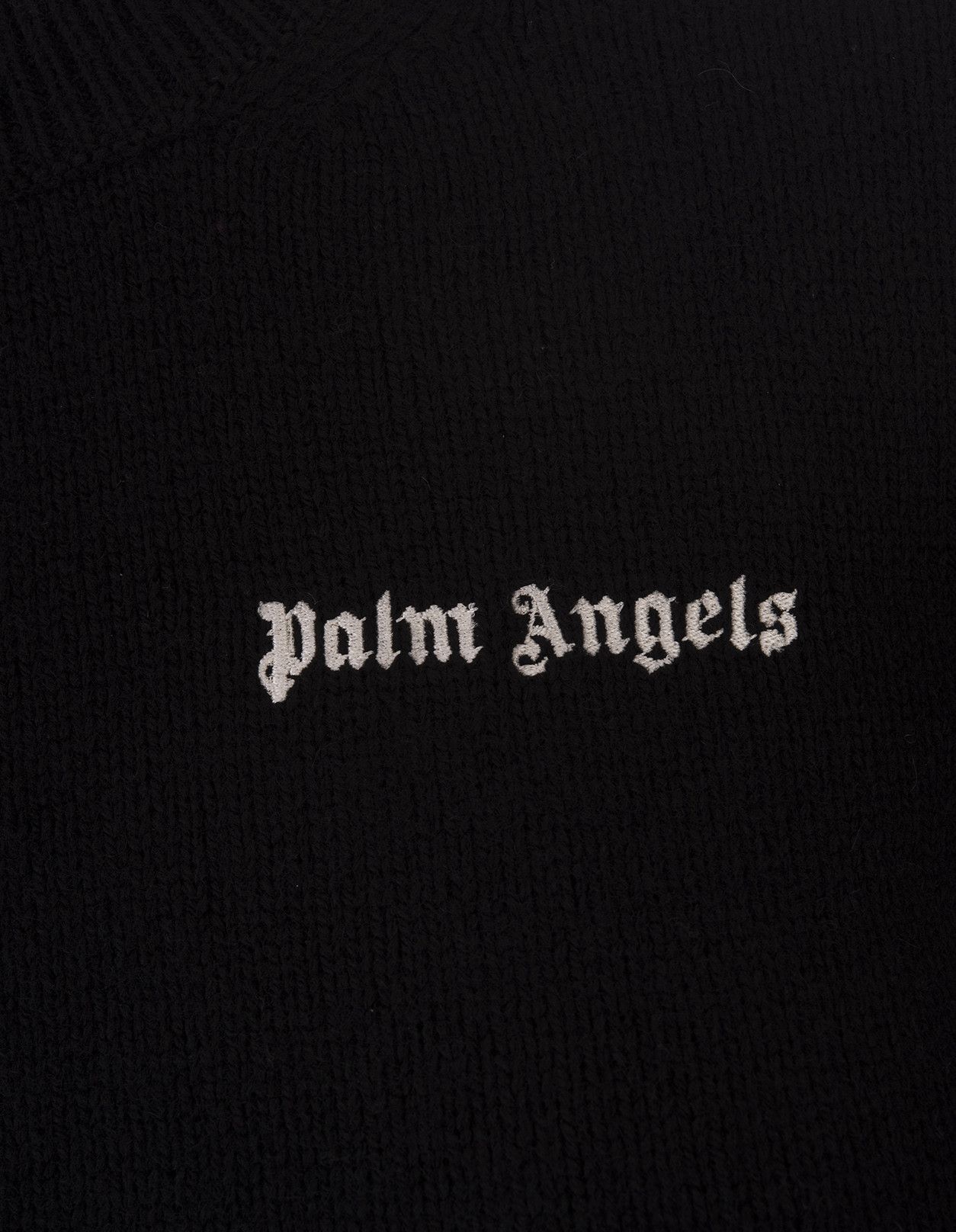 Palm Angels o1mle0824 Classic Logo Sweater in Black Size S / US 4 / IT 40 - 2 Thumbnail
