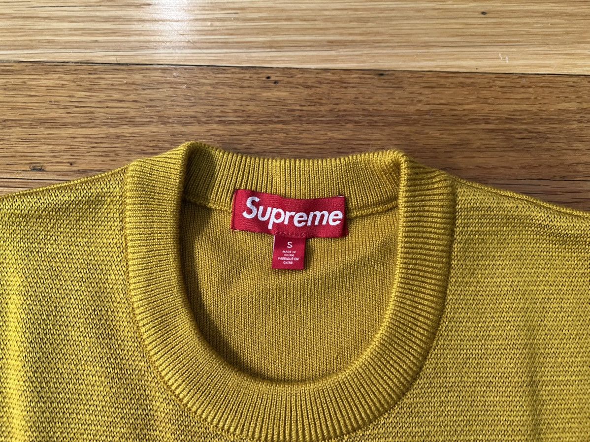 Other Supreme American Psycho Sweater FW23 Yellow Size US S / EU 44-46 / 1 - 4 Thumbnail