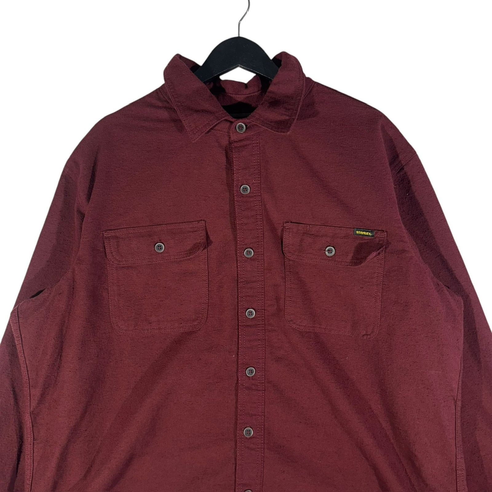 Stanley & Sons Stanley Chamois Long Sleeve Button Up Size US XXL / EU 58 / 5 - 2 Thumbnail