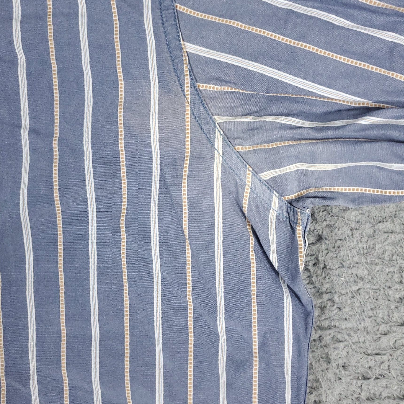 Tommy Hilfiger Tommy Hilfiger Shirt Mens XL Blue Striped Button-Up Long Sleeve Casual Formal Workwear Classic Colorful Preppy Mens Size US XL / EU 56 / 4 - 5 Thumbnail