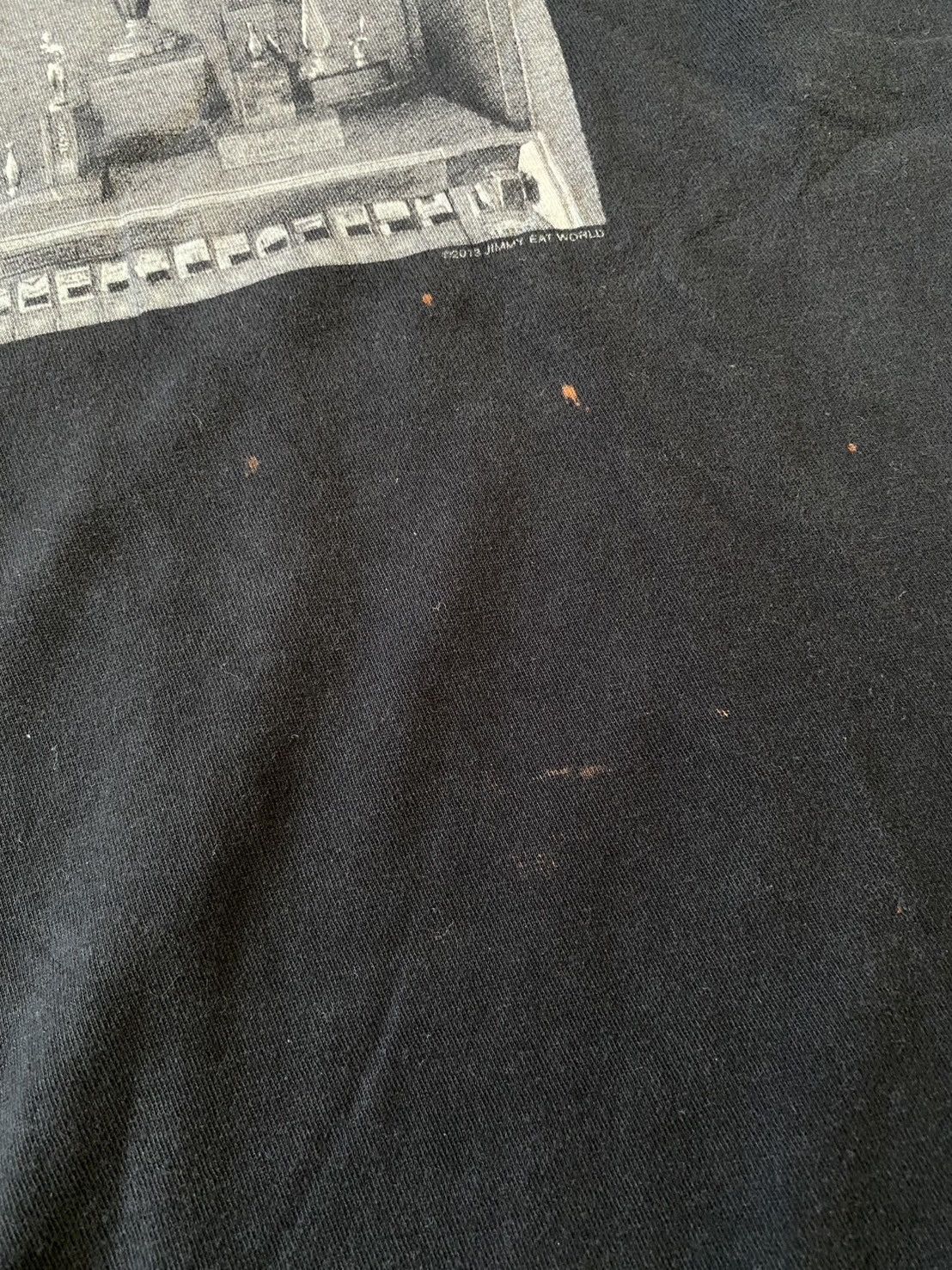 Band Tees Y2K 2013 Jimmy Eat World Band Distressed Tee Size US M / EU 48-50 / 2 - 4 Thumbnail