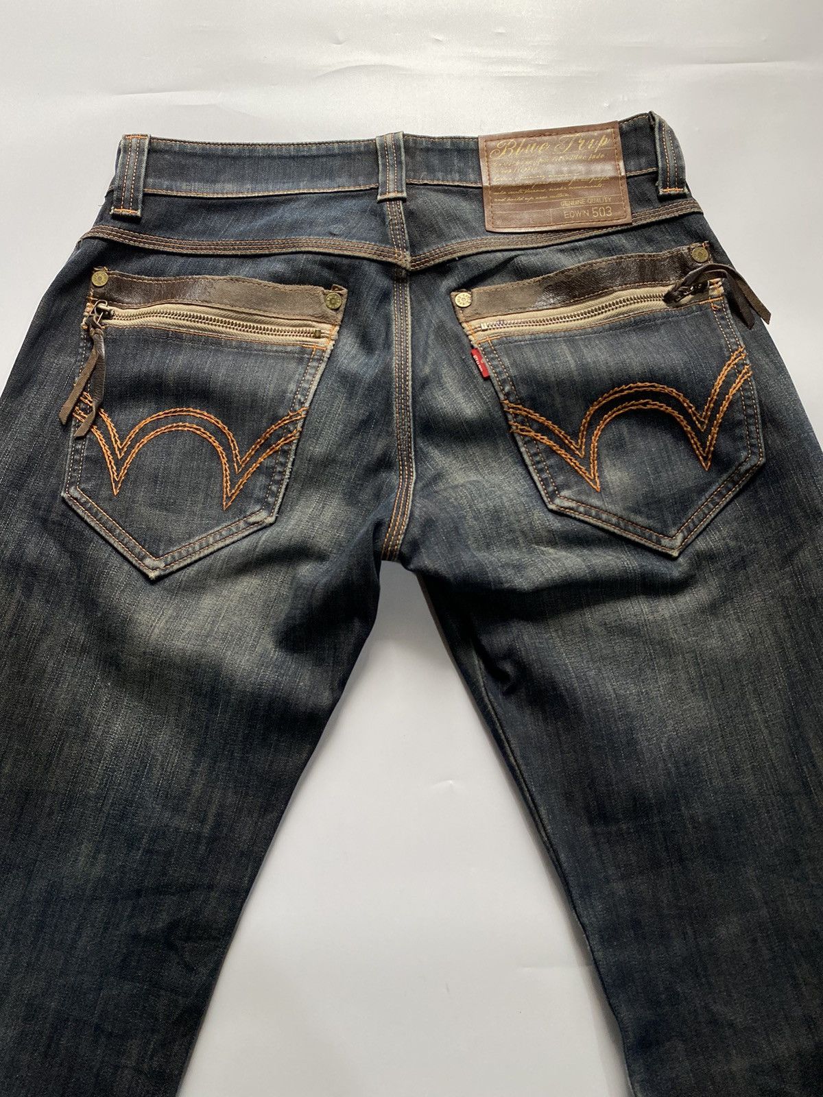 Edwin × Jean Lace up edwin flares wash pant japanese brand Size US 32 / EU 48 - 7 Thumbnail