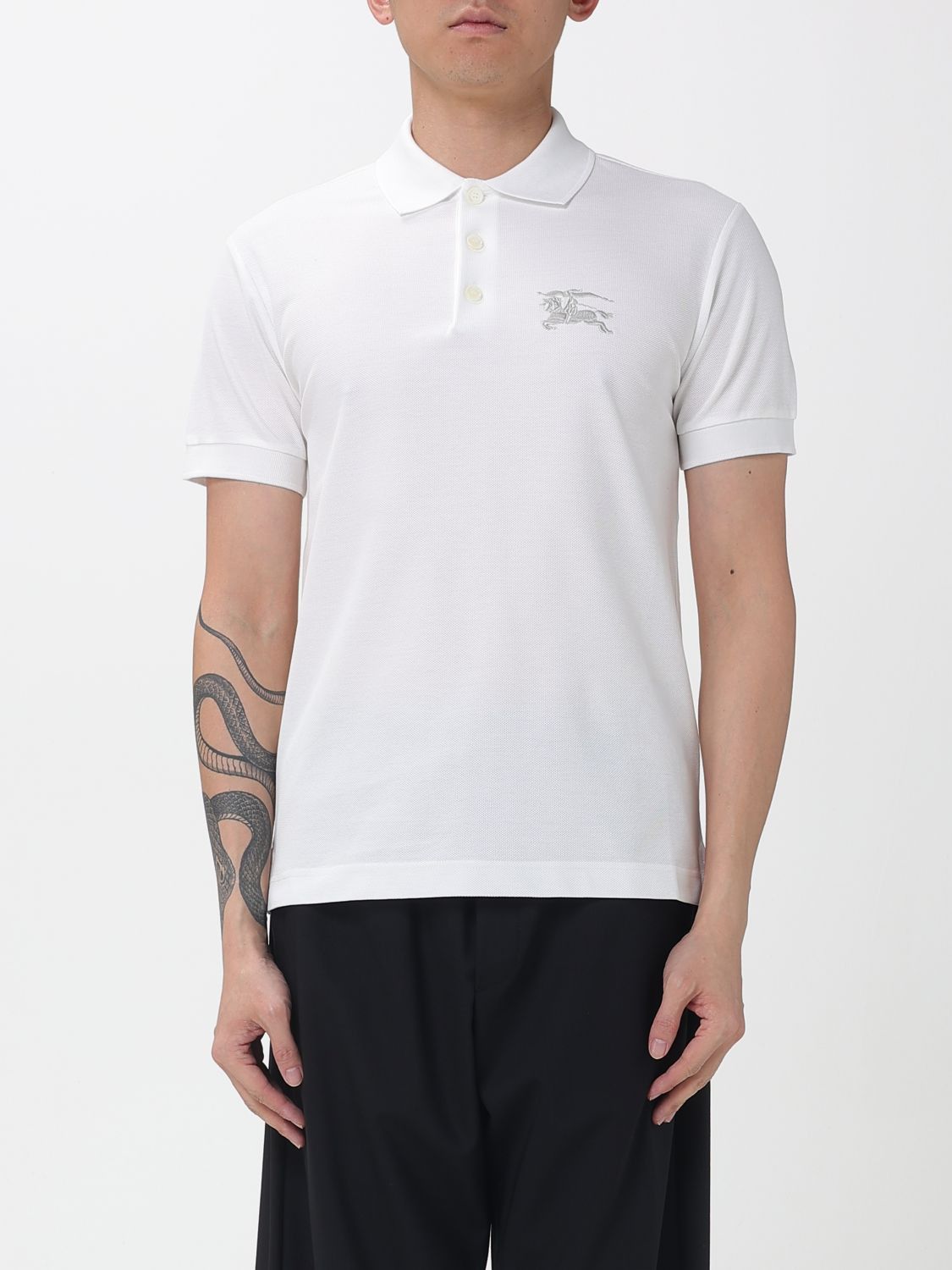 Burberry Burberry Polo Shirt Men Beige Size US XXL / EU 58 / 5 - 1 Thumbnail