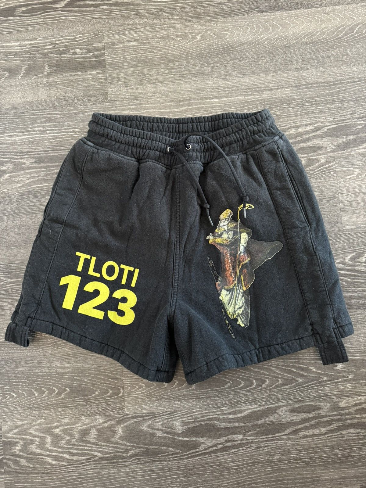 image of Rrr 123 Rrr-123 Shorts Size 2 in Black, Men's