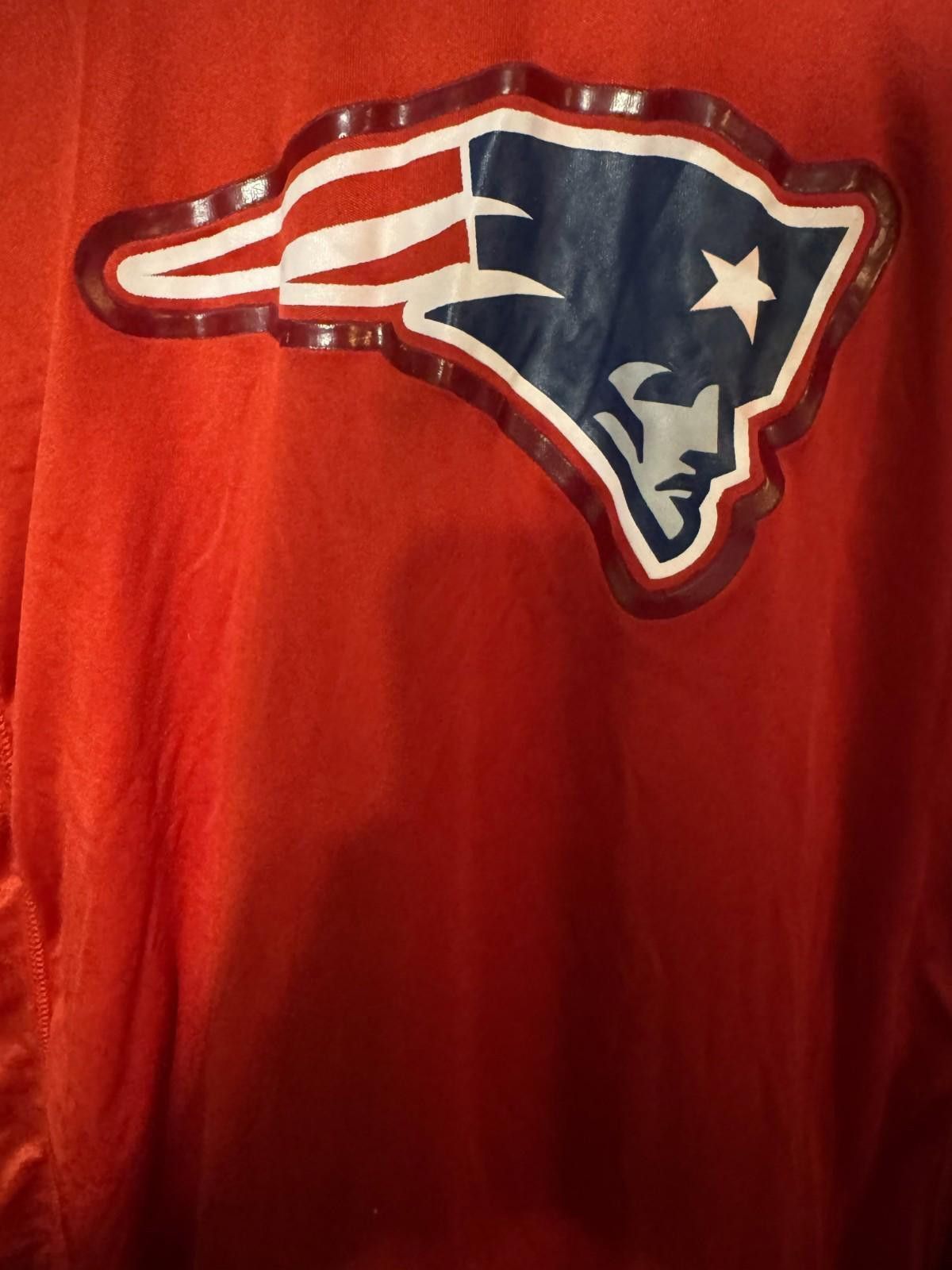 Majestic New England Patriots Majestic T-Shirt Men XLT Red Tee NFL Size ONE SIZE - 5 Thumbnail