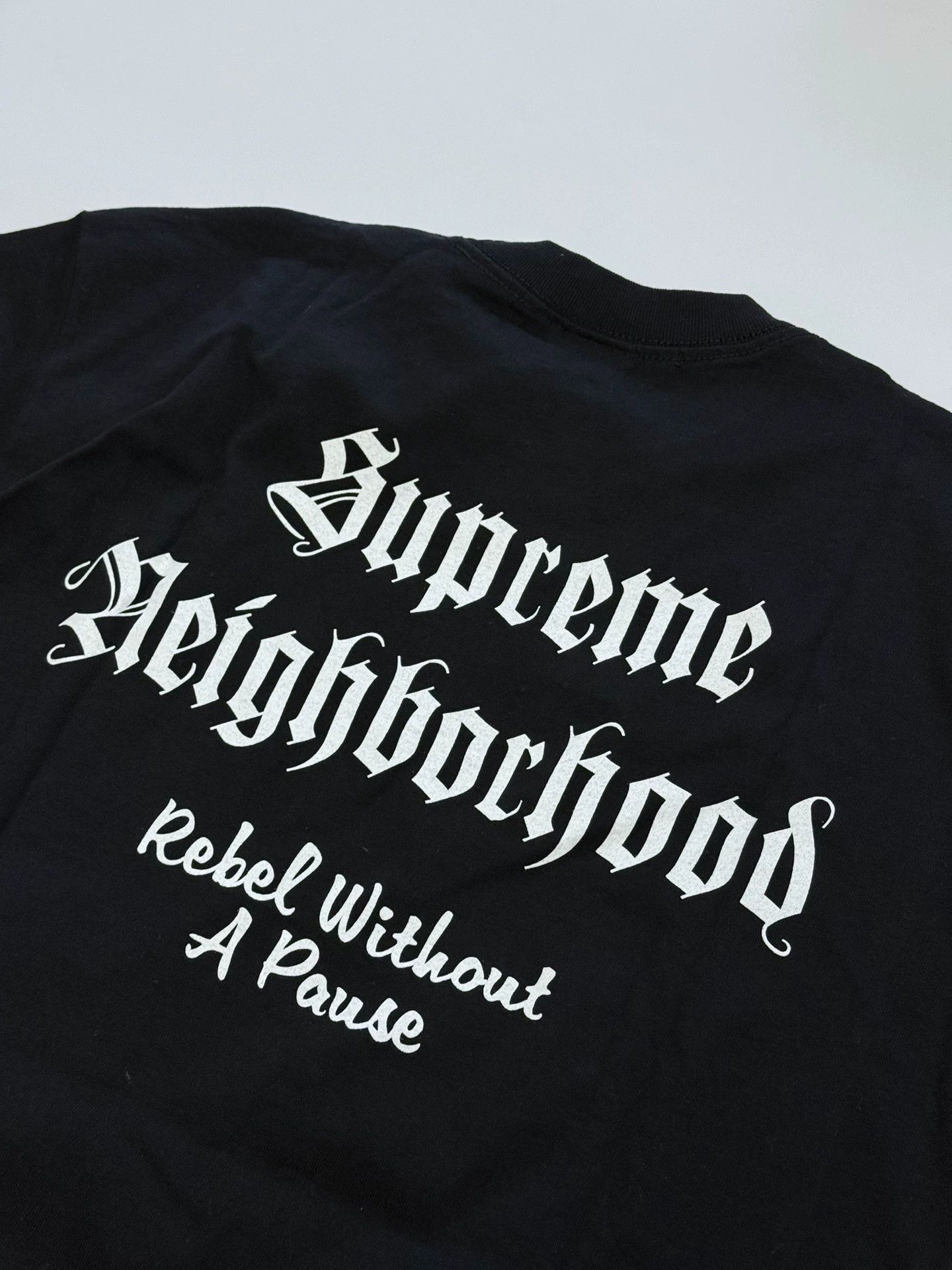 Supreme Supreme x NBHD 07 Box Logo Tee Double Dagger Skull Black M Size US M / EU 48-50 / 2 - 4 Thumbnail