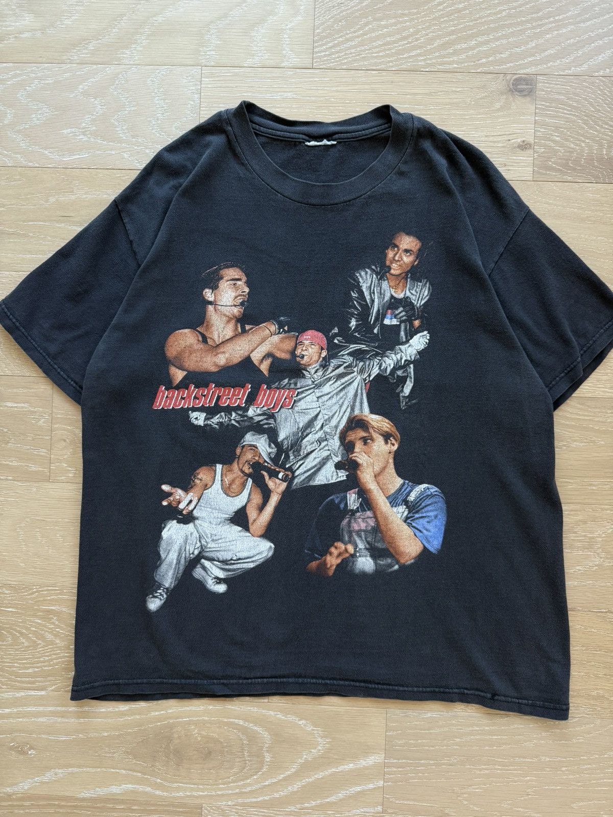 Vintage Vintage Backstreet Boys Backstreet’s Back ‘98 Tour Size US L / EU 52-54 / 3 - 1 Thumbnail