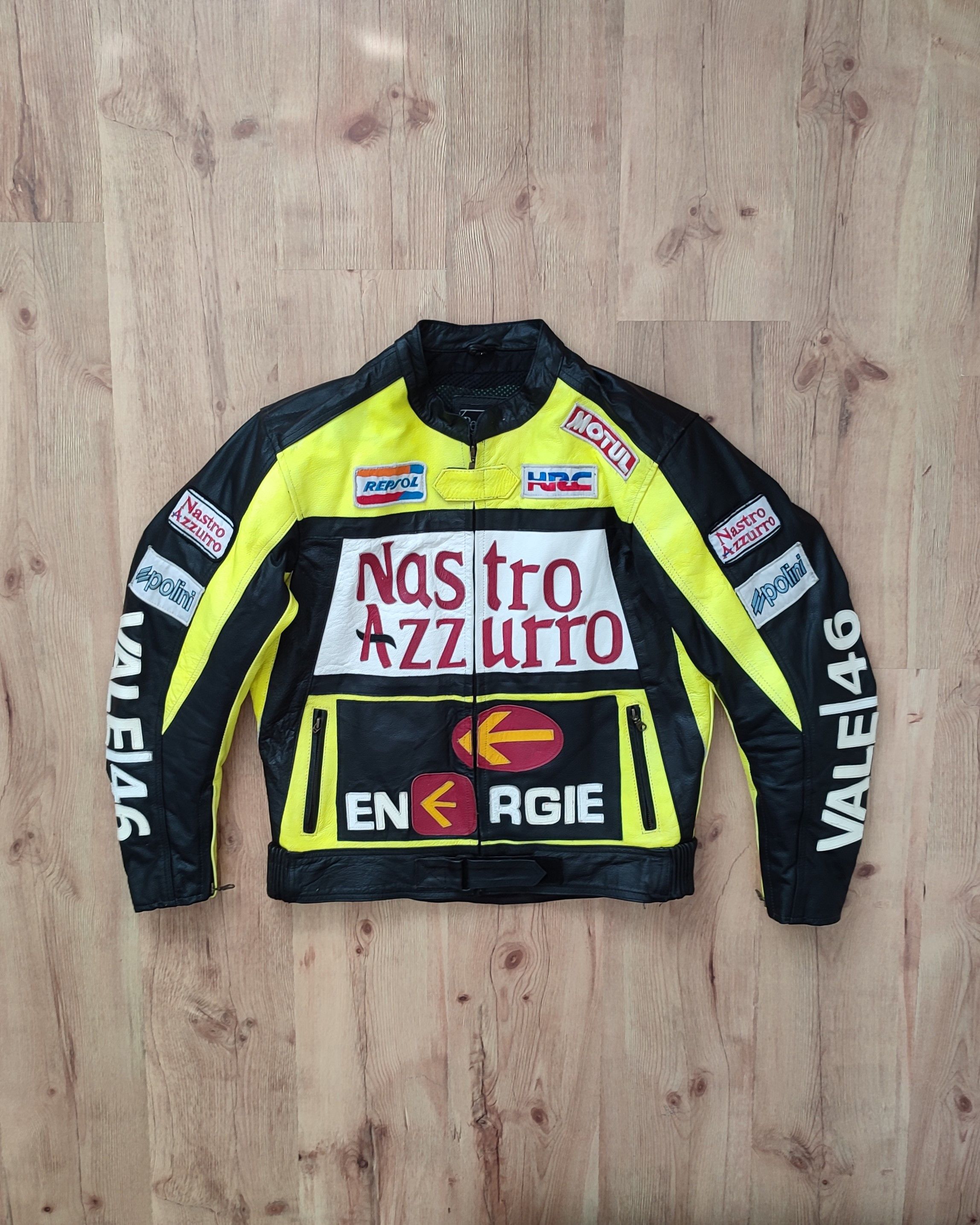 Other Nastro Azzurro Vintage Jacket 46 Valentino Rossi Honda Size US L / EU 52-54 / 3 - 1 Thumbnail