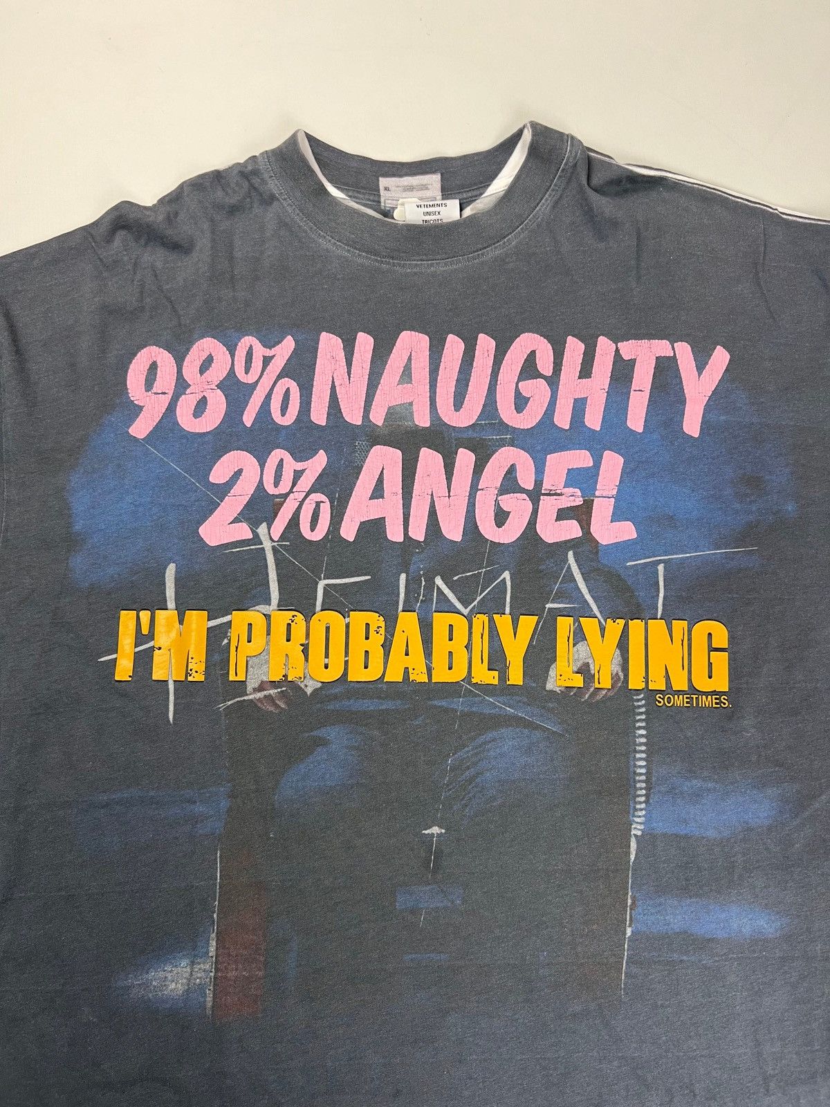 Vetements Vetements 98% Naughty 2% Angel Trompe L’oeil Longsleeve Size US S / EU 44-46 / 1 - 3 Thumbnail