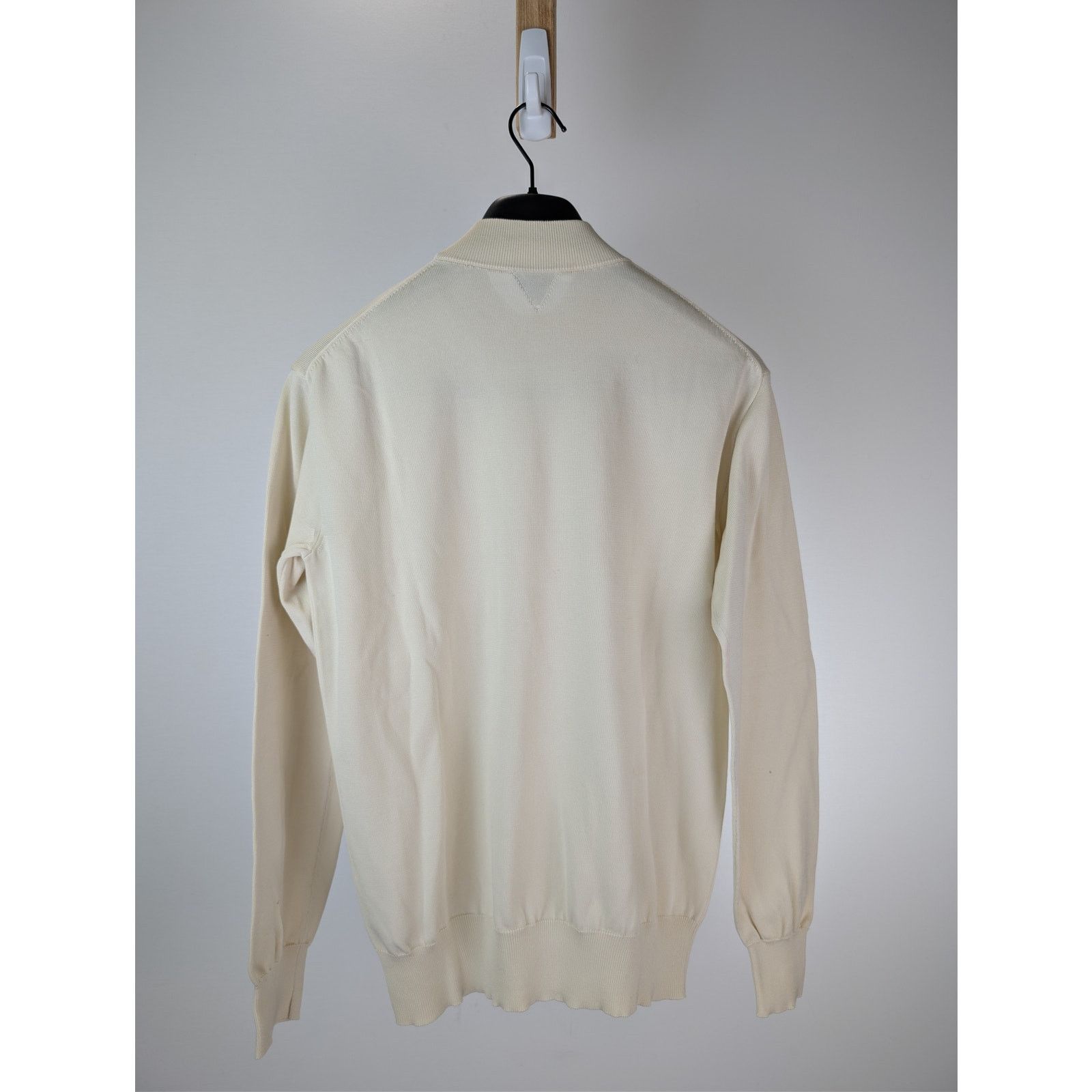 Bottega Veneta o1rshd1 Cashmere Mock-Neck Knit Sweater in Cream Size US S / EU 44-46 / 1 - 15 Thumbnail