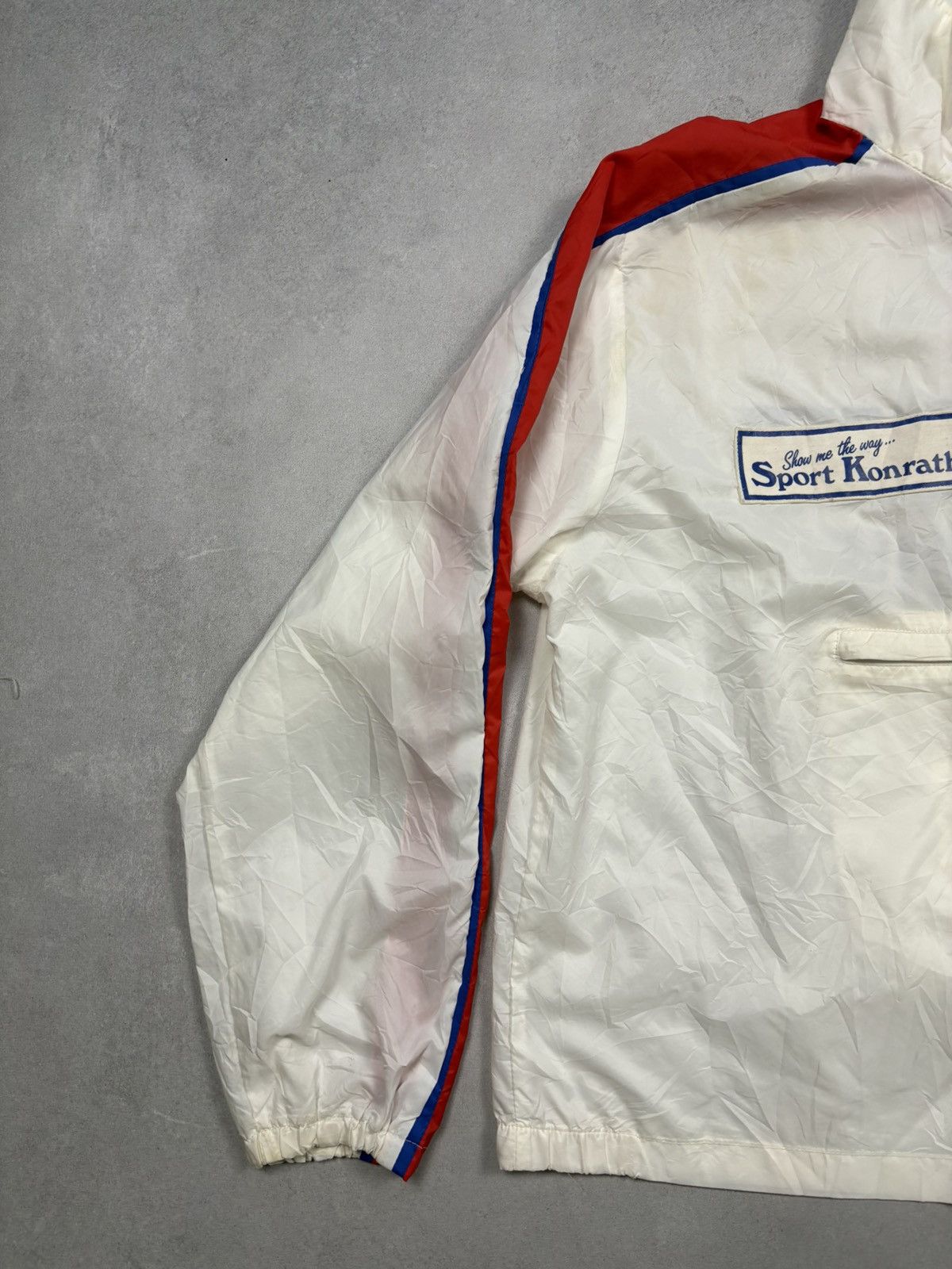 Nike Vintage 70s Nike USA Anorak Windbreaker Oberdorfer BF Lauf Size US XL / EU 56 / 4 - 6 Thumbnail