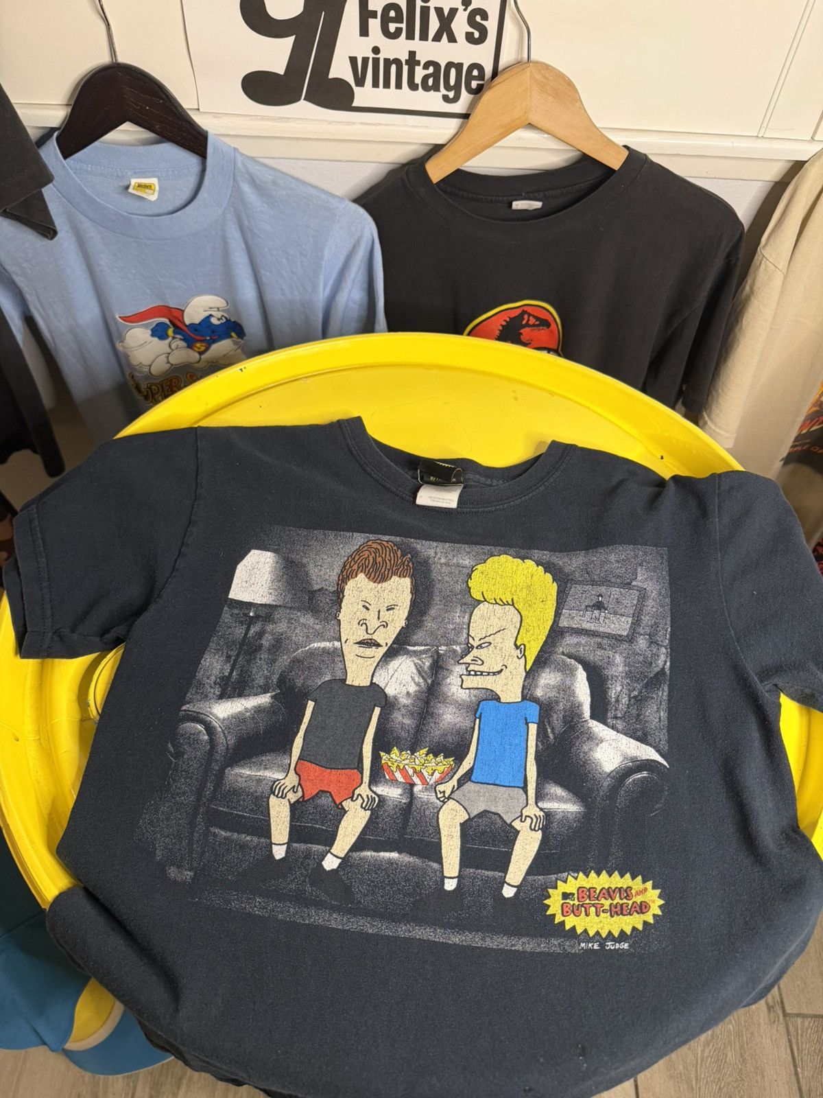 Vintage 1990s beavis and butt-head T-Shirt Size US M / EU 48-50 / 2 - 1 Thumbnail