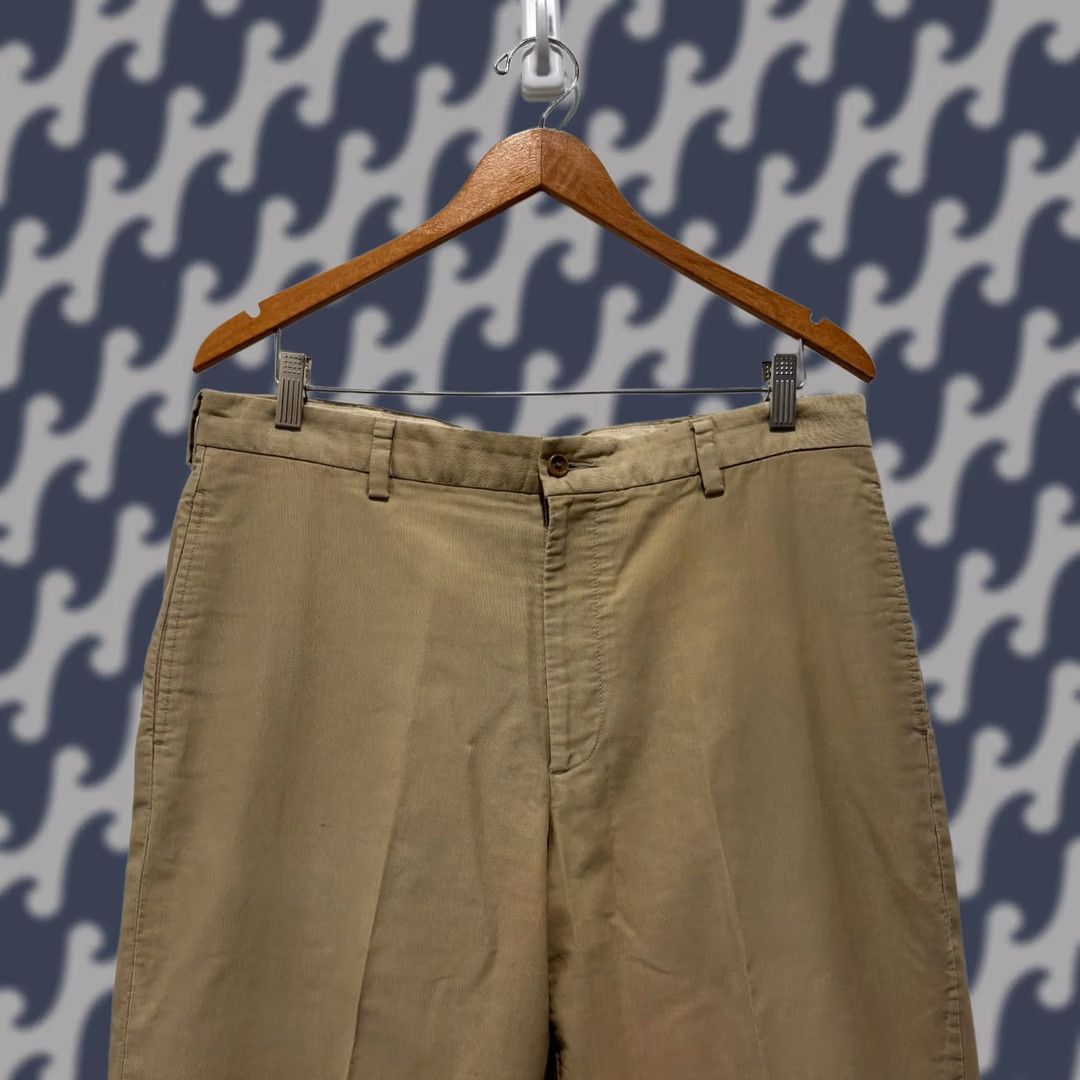 Brooks Brothers Brooks Brothers Hudson Chino Pants Mens 36x30 Khaki Tan 100% Cotton Size US 36 / EU 52 - 1 Thumbnail