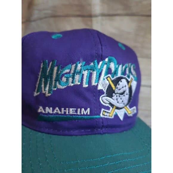 NHL Vtg Anaheim Mighty Ducks snapback hat cap Size ONE SIZE - 3 Thumbnail