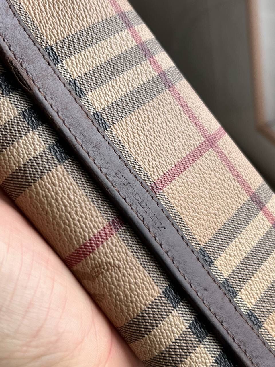 Burberry × Vintage VINTAGE BURBERRY NOVA CHECK LONG WALLET MADE IN ITALY Size ONE SIZE - 6 Thumbnail