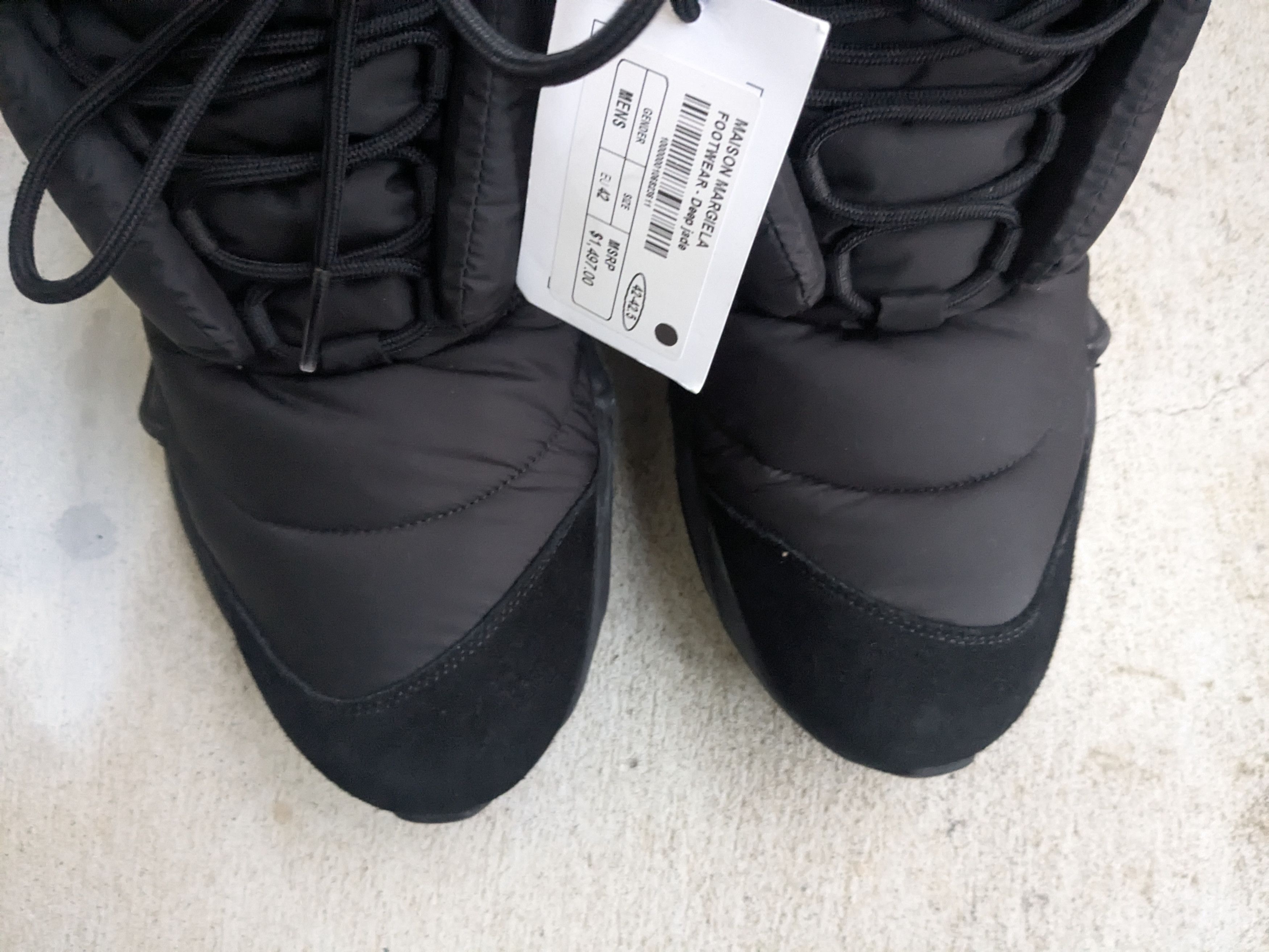 Maison Margiela Maison Margiela New Future High Tops Black 10 43 Nylon Size US 10 / EU 43 - 5 Thumbnail