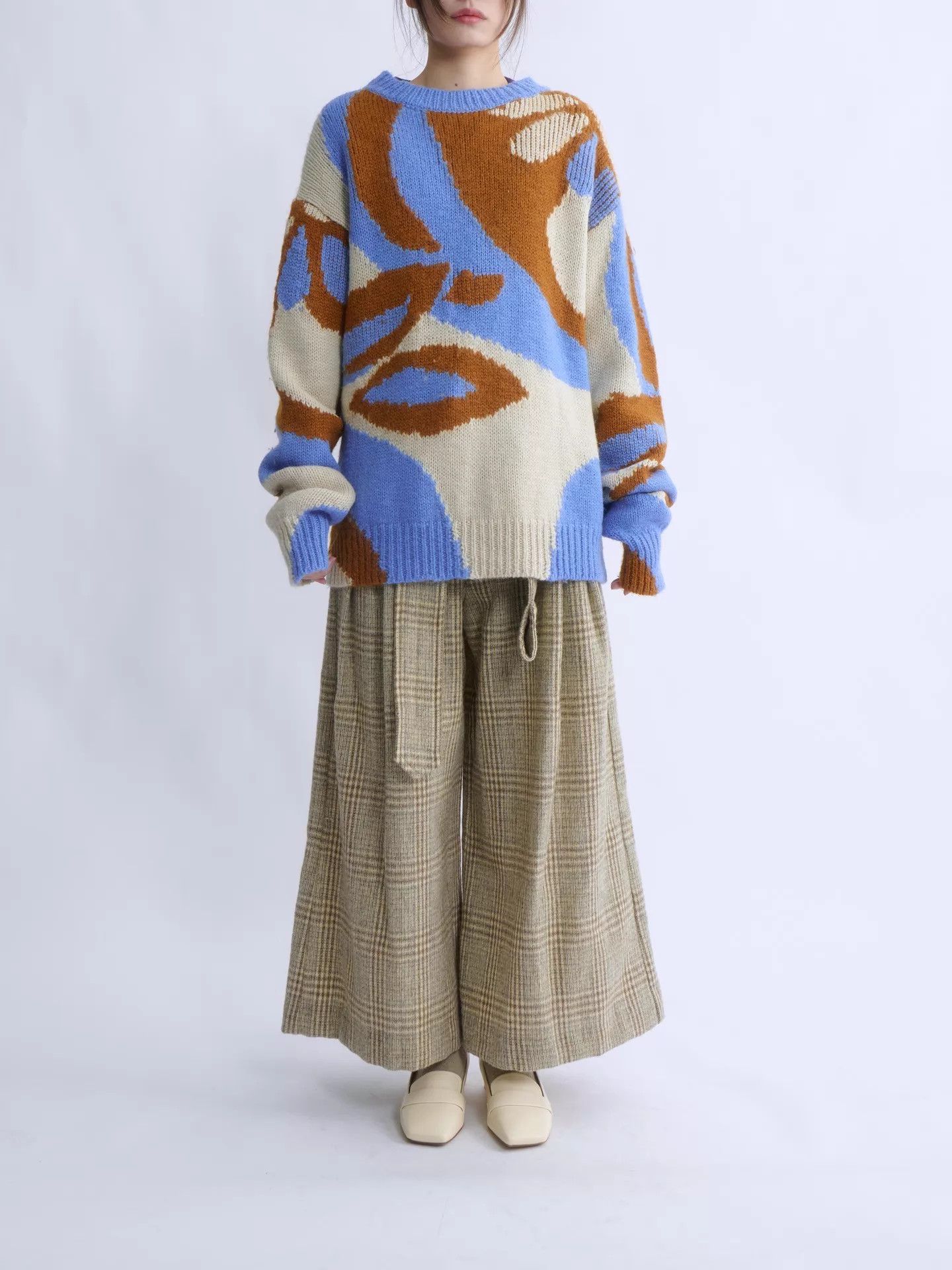 Dries Van Noten Dries Van Noten Abstract Jacquard Wool Sweater S 2020 Size S / US 4 / IT 40 - 2 Thumbnail