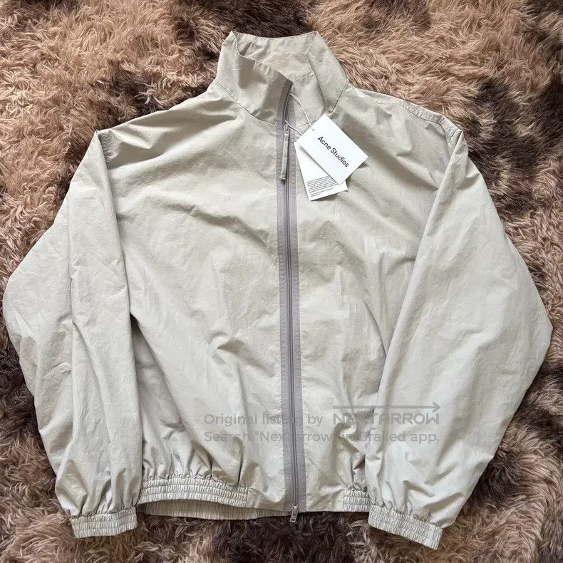 Acne Studios Acne Studios Gray 1996 embossed embroidery jacket Size US M / EU 48-50 / 2 - 2 Thumbnail