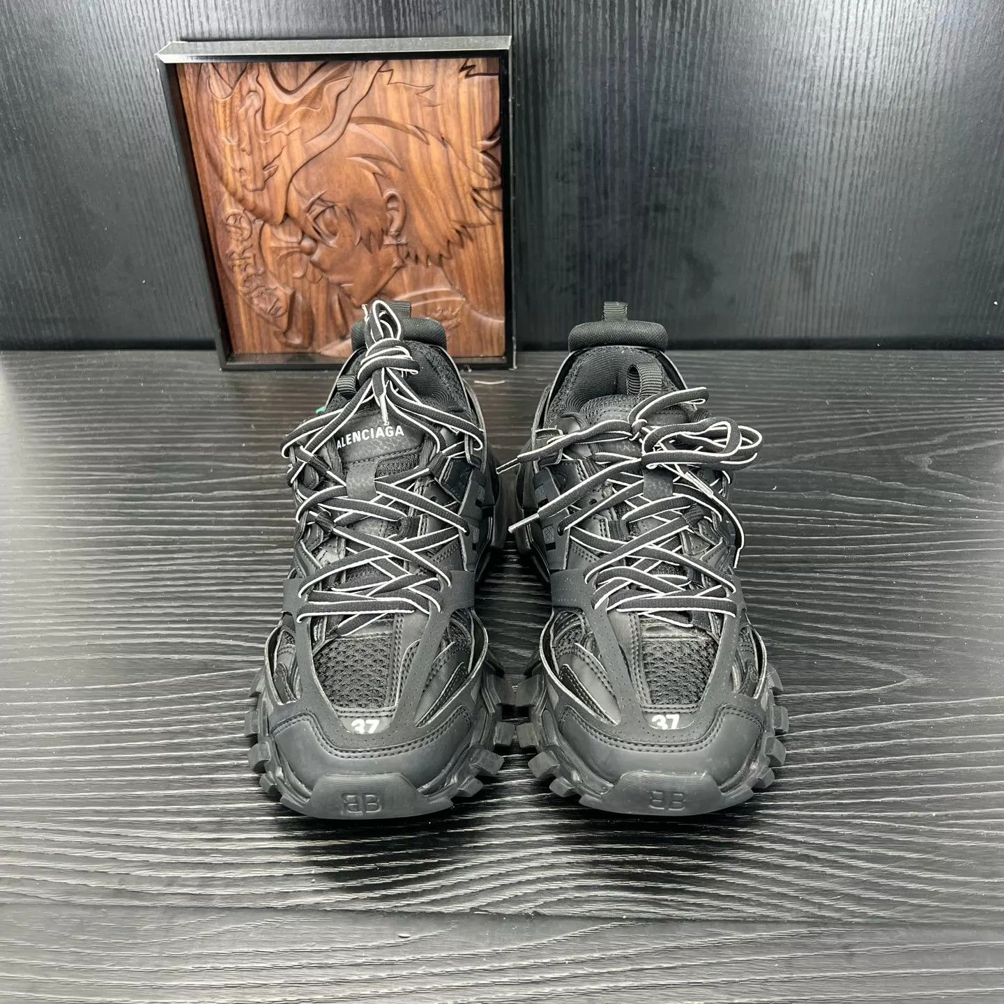 Balenciaga Balenciaga Track Black 37 (New, Original Box) Size US 6.5 / IT 36.5 - 3 Thumbnail