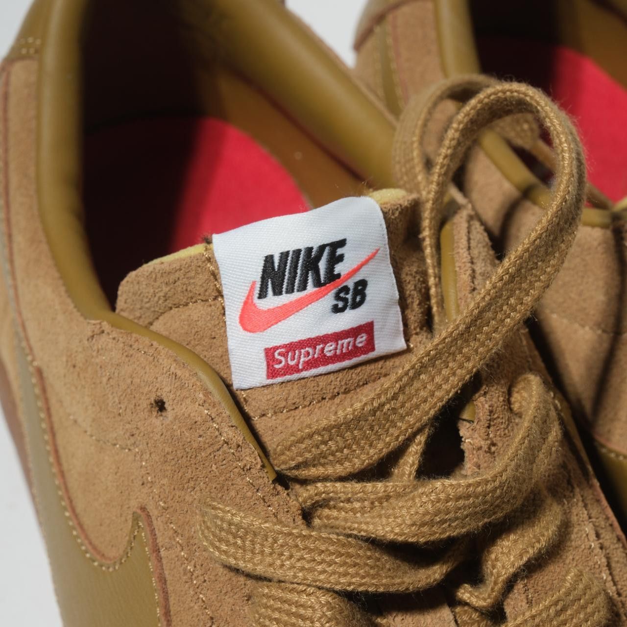 Nike × Supreme Supreme x Nike SB Blazer Low GT 'Golden Beige' 2016 Size US 12 / EU 45 - 6 Thumbnail