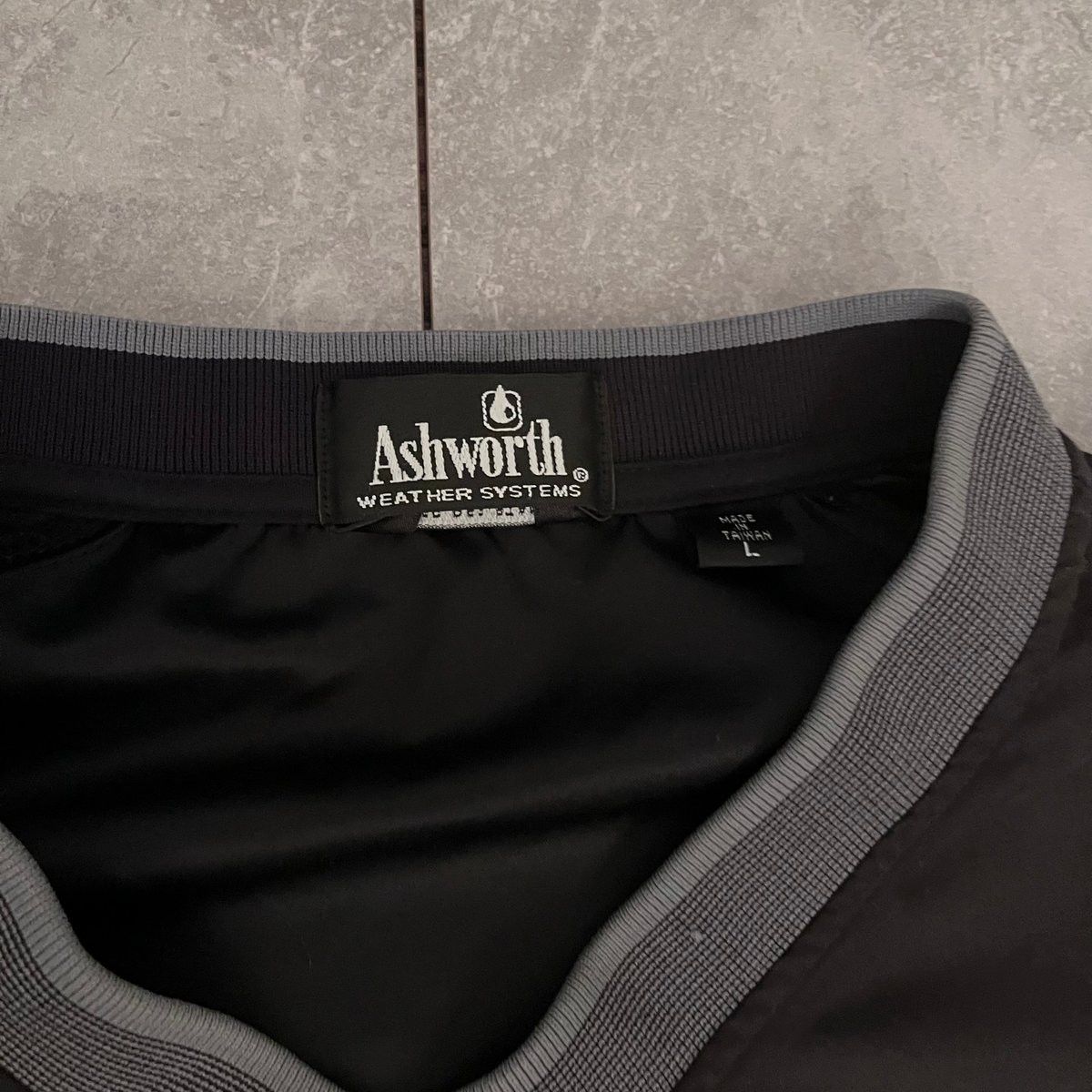 Ashworth Ashworth Weather Systems V-Neck Pullover Black L Size US L / EU 52-54 / 3 - 8 Thumbnail