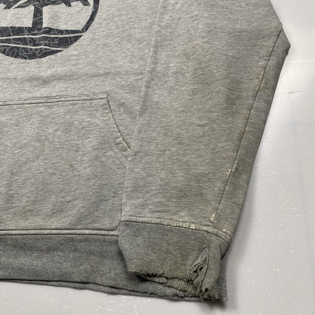 Timberland Vintage y2k Timberland International Distressed Pullover Size US XL / EU 56 / 4 - 2 Thumbnail