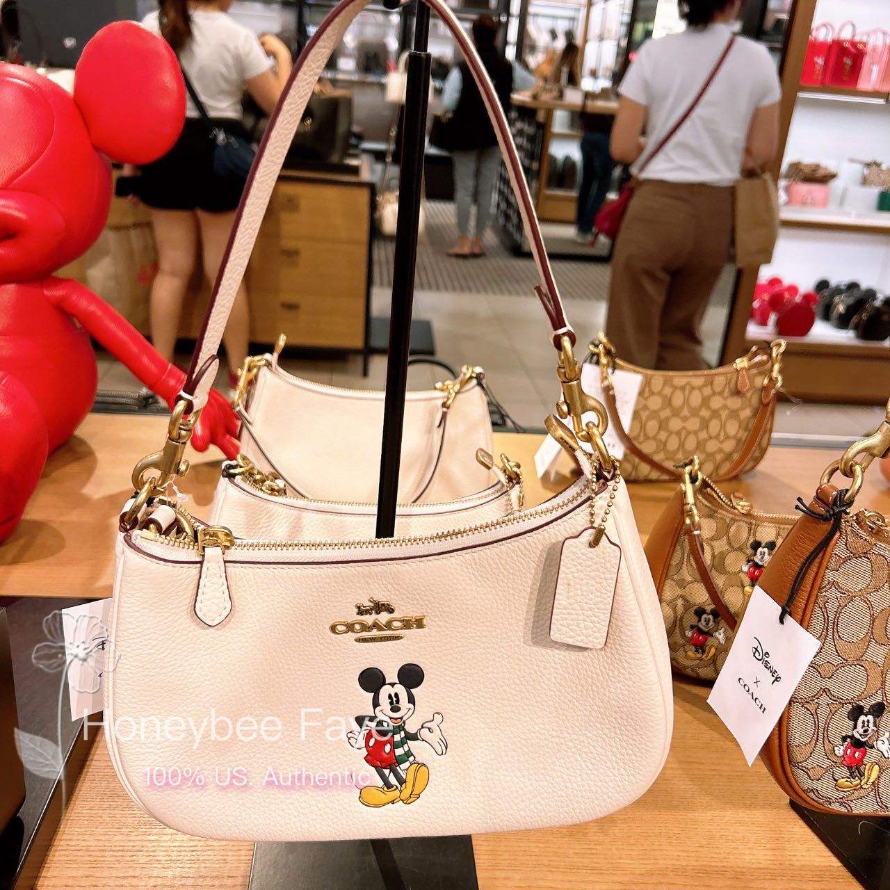 Coach Disney Teri Shoulder Bag With Mickey Mouse | Grailed 