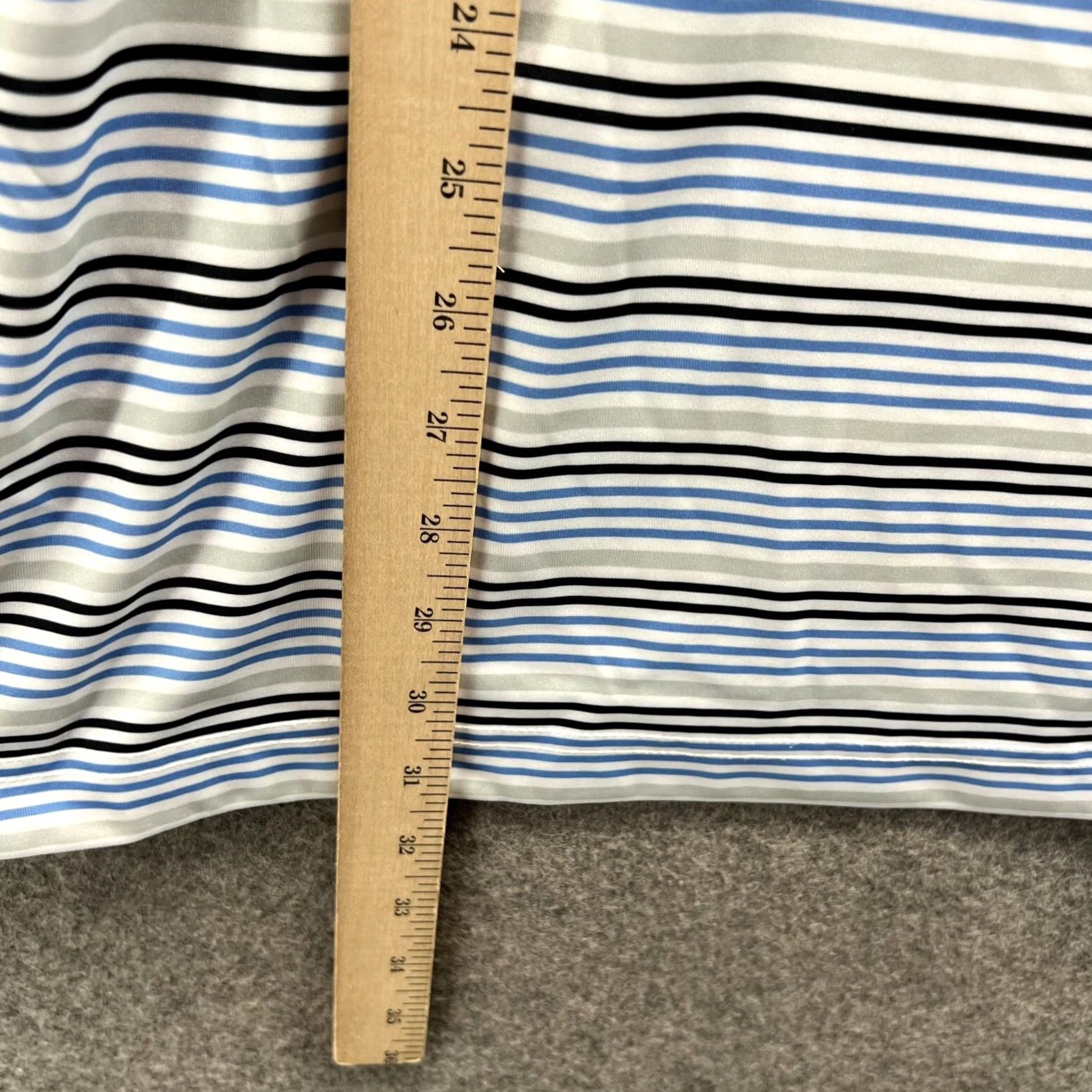 Callaway VINTAGE Callaway Polo Shirt Men XL Blue Striped Opti Dri Polyester Golf Shirt Size US XL / EU 56 / 4 - 6 Thumbnail
