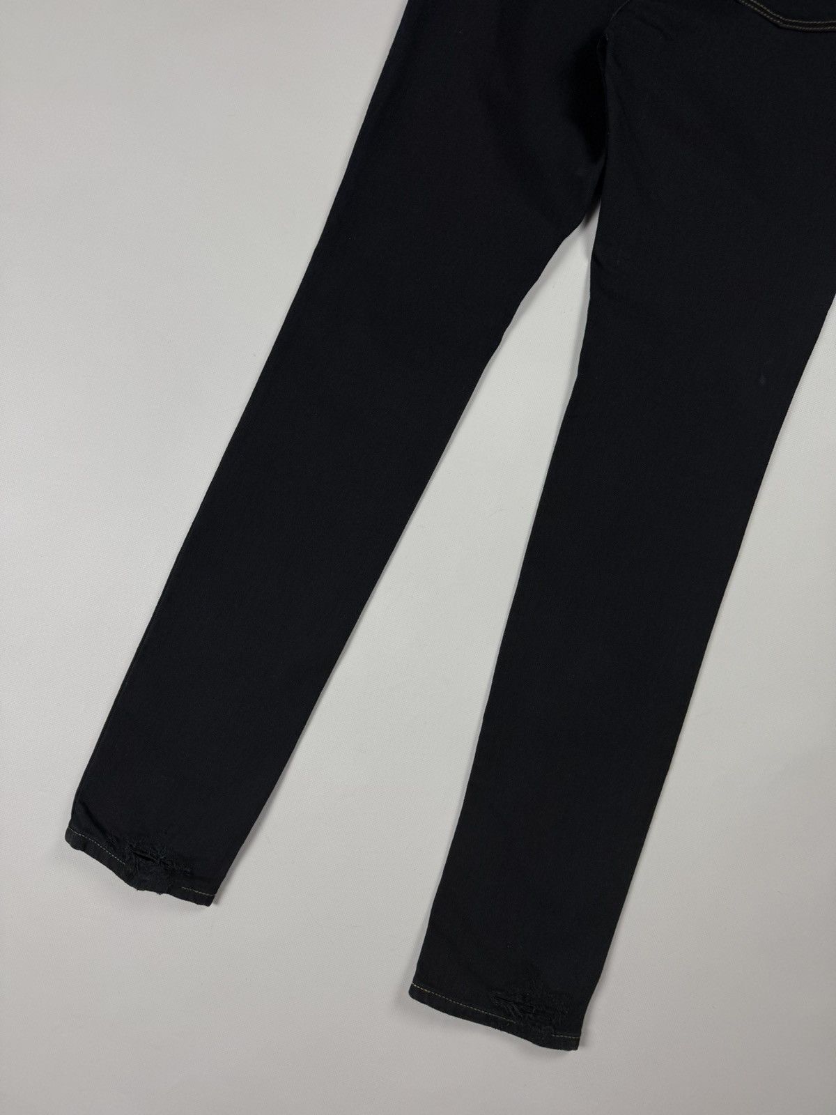 Saint Laurent Paris Saint Laurent Thrash Overdye Japan Denim Ladies Skinny Jeans Size 27" / US 4 / IT 40 - 24 Thumbnail
