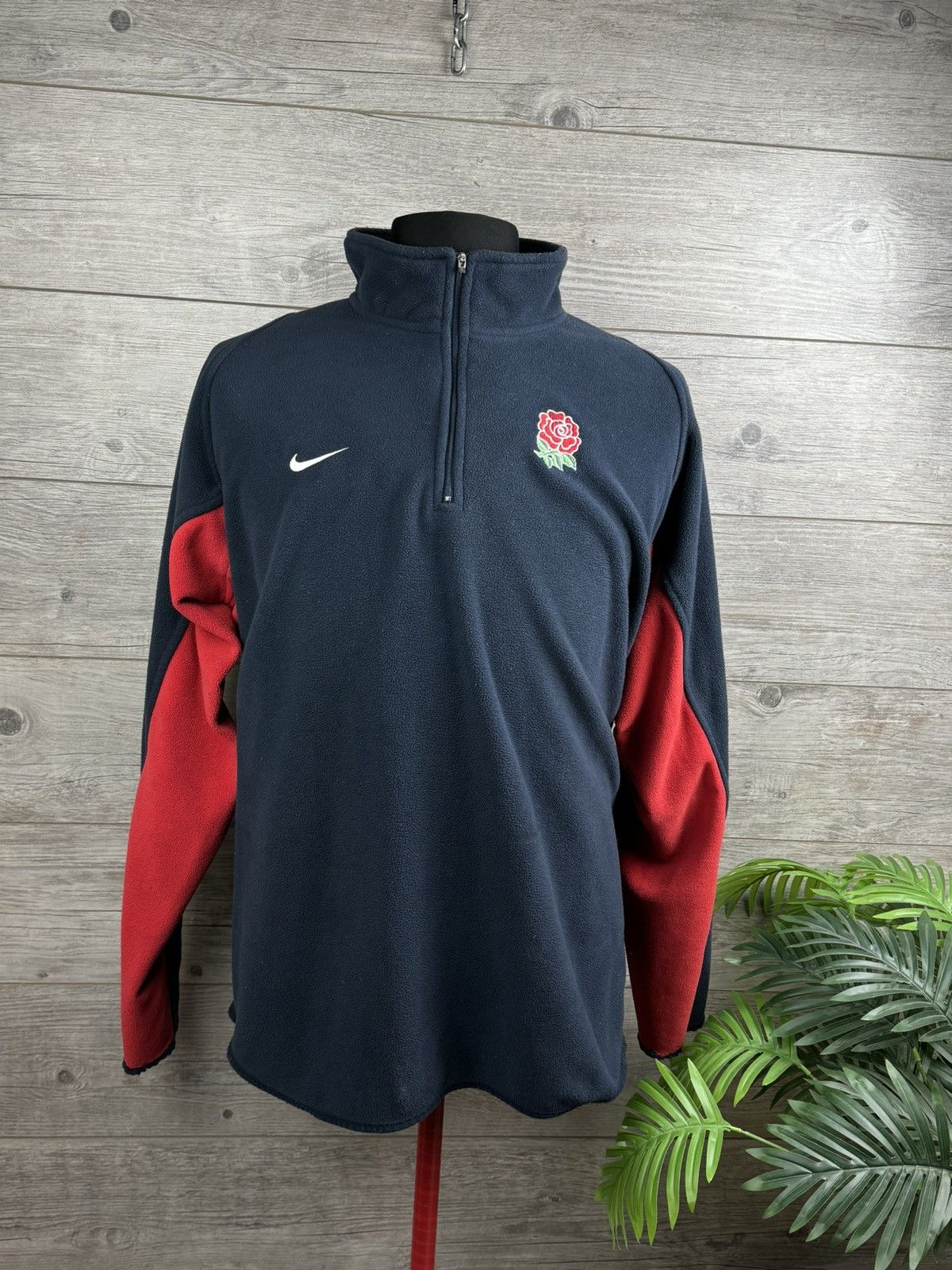 Nike Nike Vintage Rugby Fleece Jacket Y2K Drill style size XXL Size US XXL / EU 58 / 5 - 1 Thumbnail