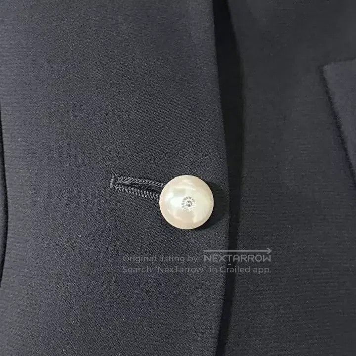 Miu Miu Miu Miu 38 Small fragrant wind bow Pearl button coat Size M / US 6-8 / IT 42-44 - 4 Thumbnail