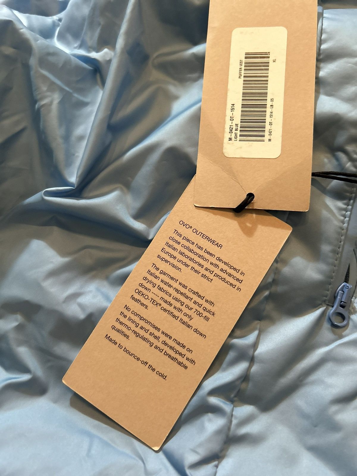 Drake × October's Very Own OVO BOUNCE PUFFER VEST Size US XL / EU 56 / 4 - 12 Thumbnail