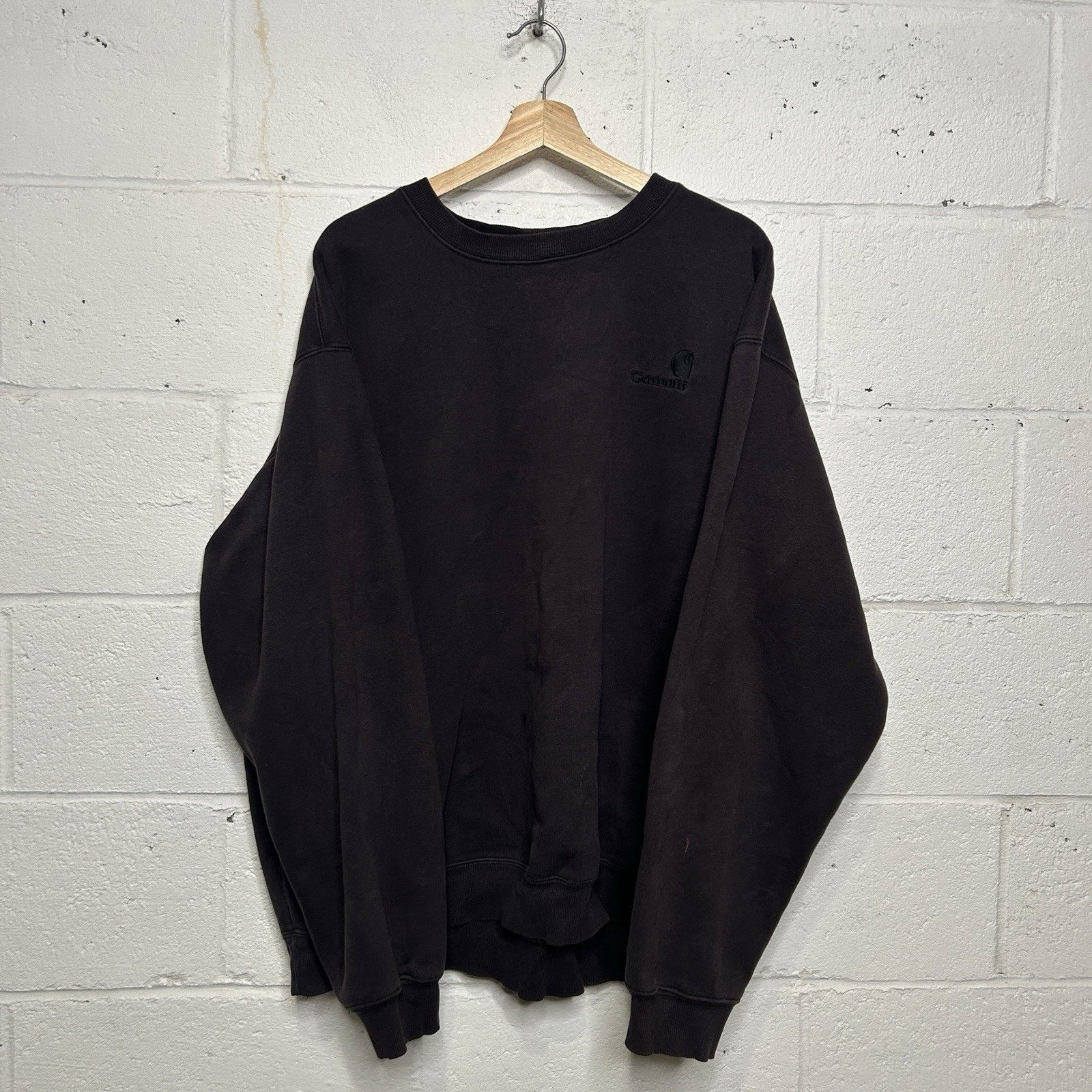 Carhartt Vintage Carhartt Heavyweight Crewneck Sweatshirt “Black” Size US XXL / EU 58 / 5 - 1 Thumbnail