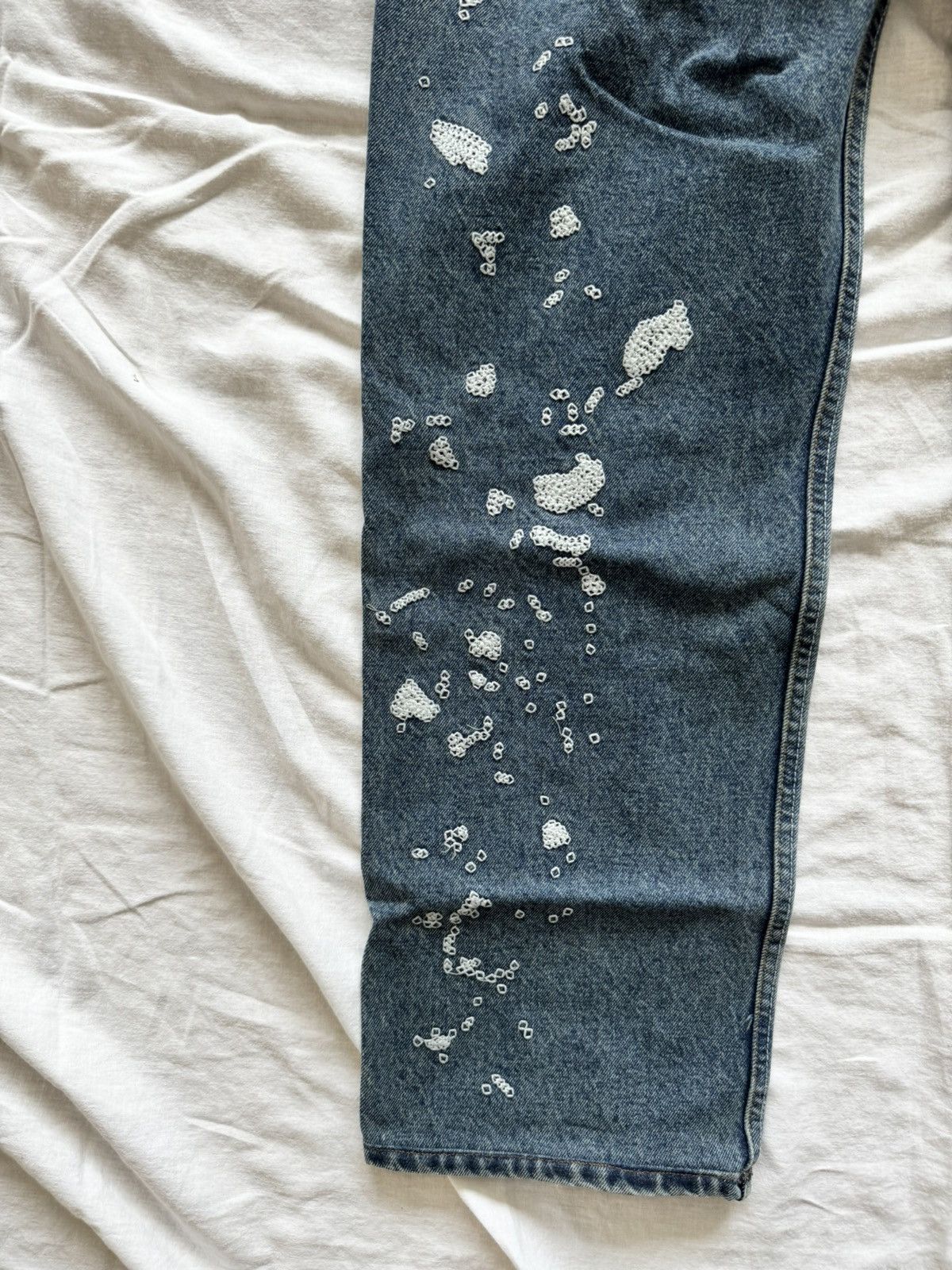 Fugazi Fugazi paint splatter stitch pants 32x29 Size US 32 / EU 48 - 8 Thumbnail