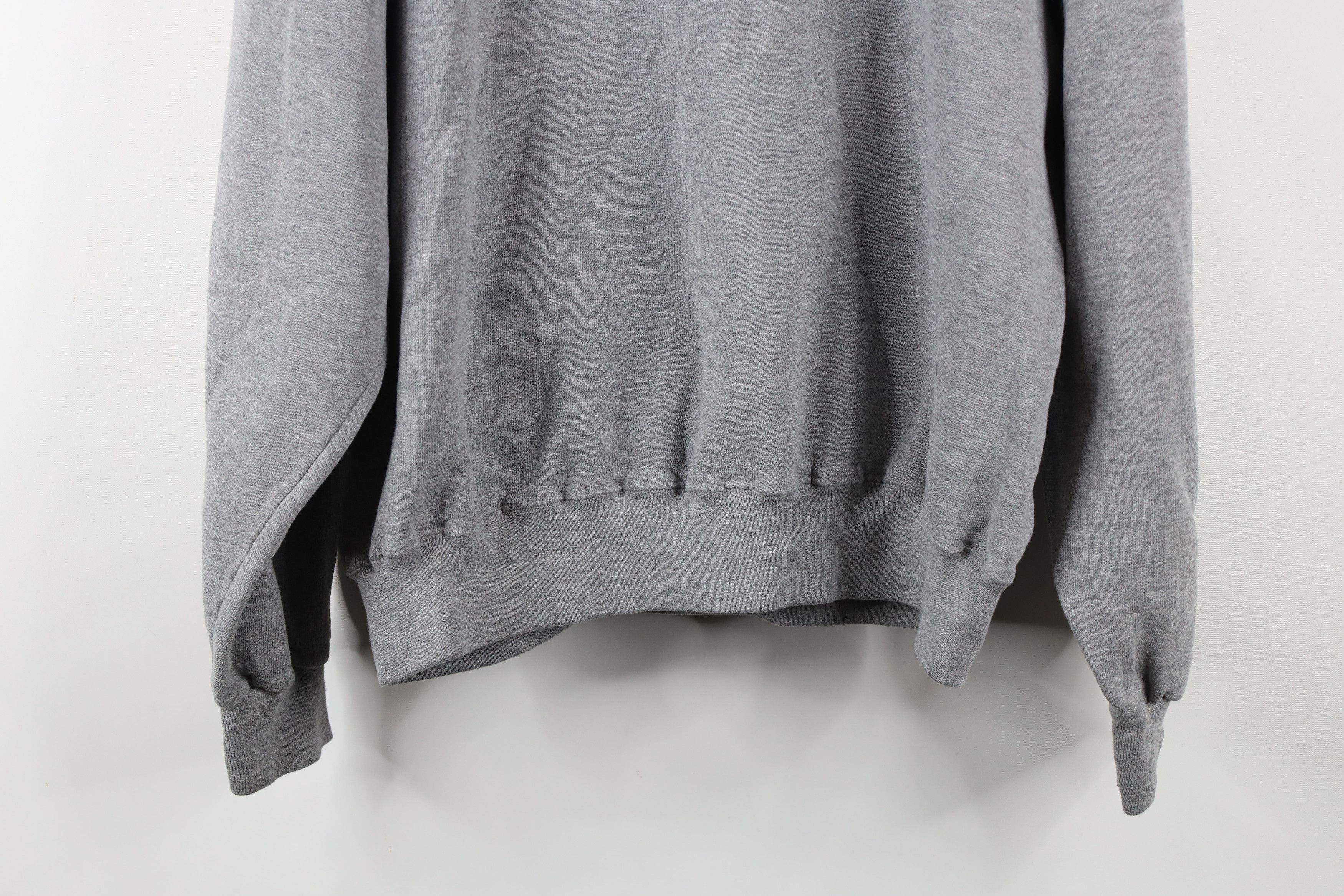 Russell Athletic × Vintage Vintage 90s Russell Athletic County School Hoodie Gray USA Size US XL / EU 56 / 4 - 11 Thumbnail