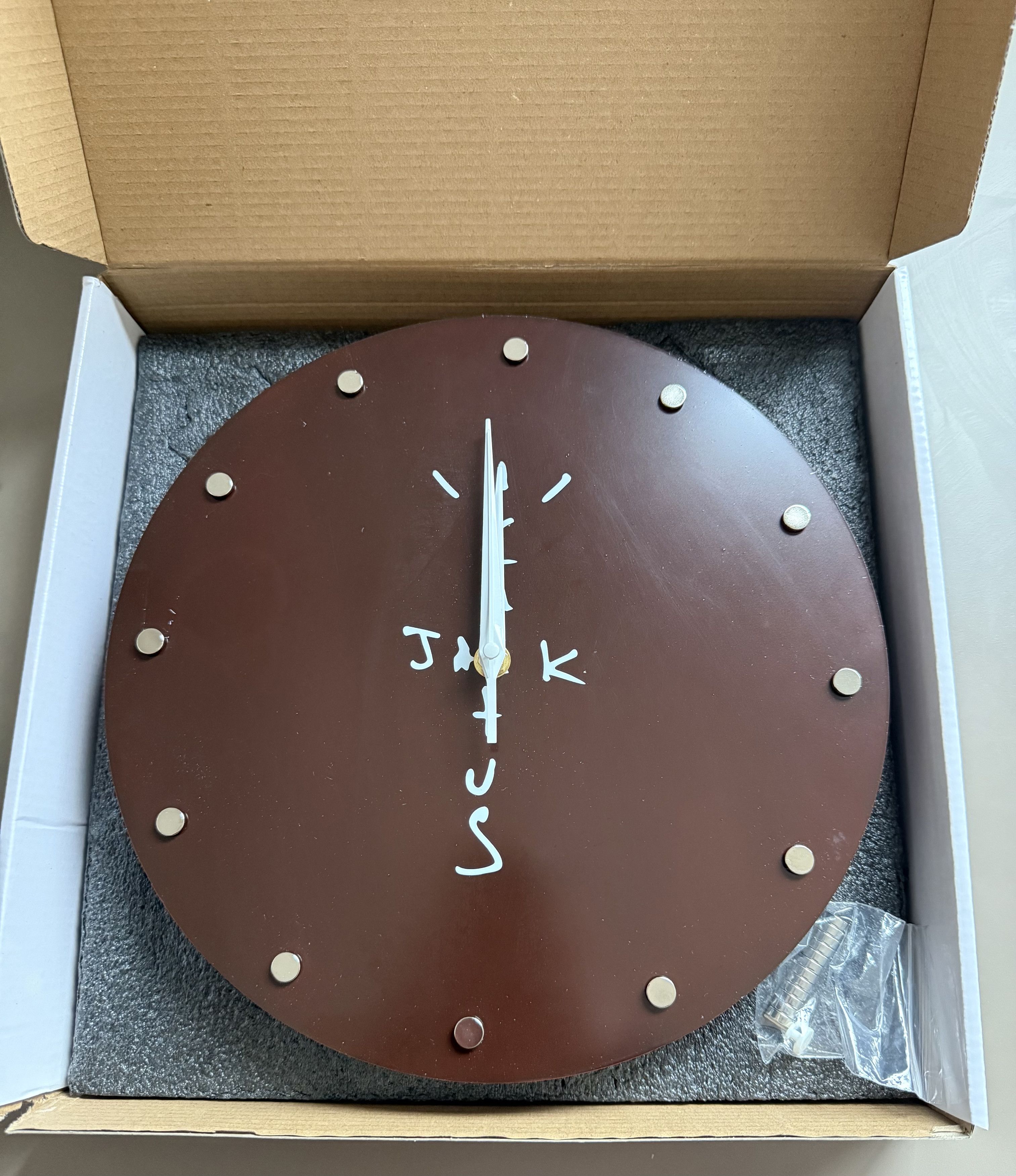 Travis Scott Cactus Jack 3D Sneaker Clock Size ONE SIZE - 6 Thumbnail