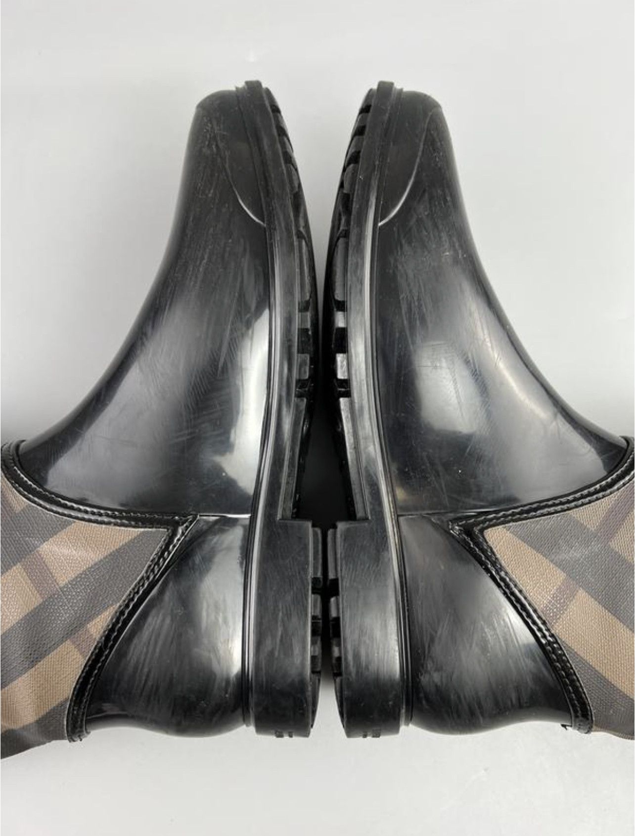 Burberry Burberry Check Rubber Boots Size EU39 UK6 Made in Italy Size US 8 / IT 38 - 7 Thumbnail