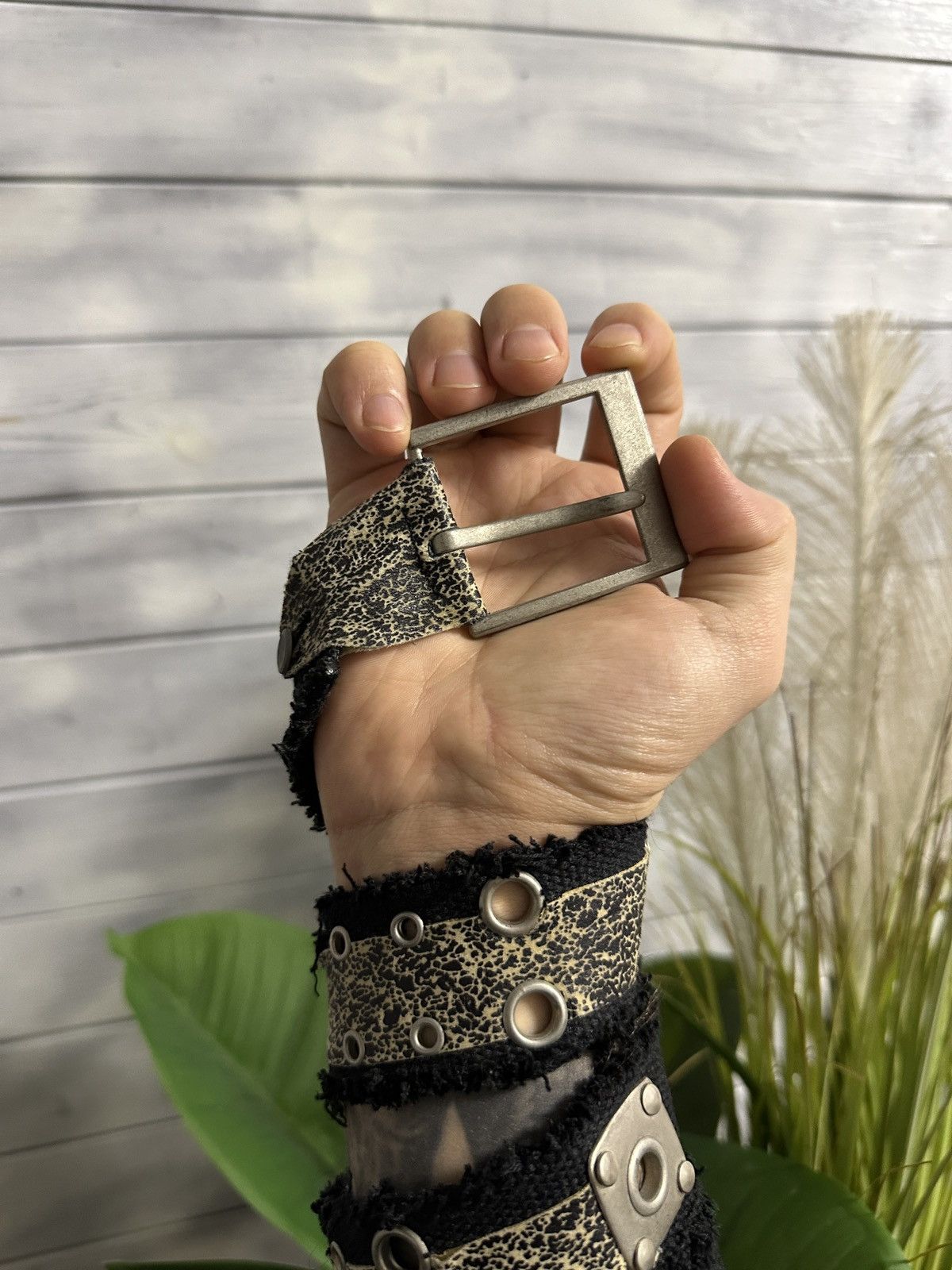 Other Rare Vintage Avant-Garde Belt In Japan Style. Size ONE SIZE - 2 Thumbnail