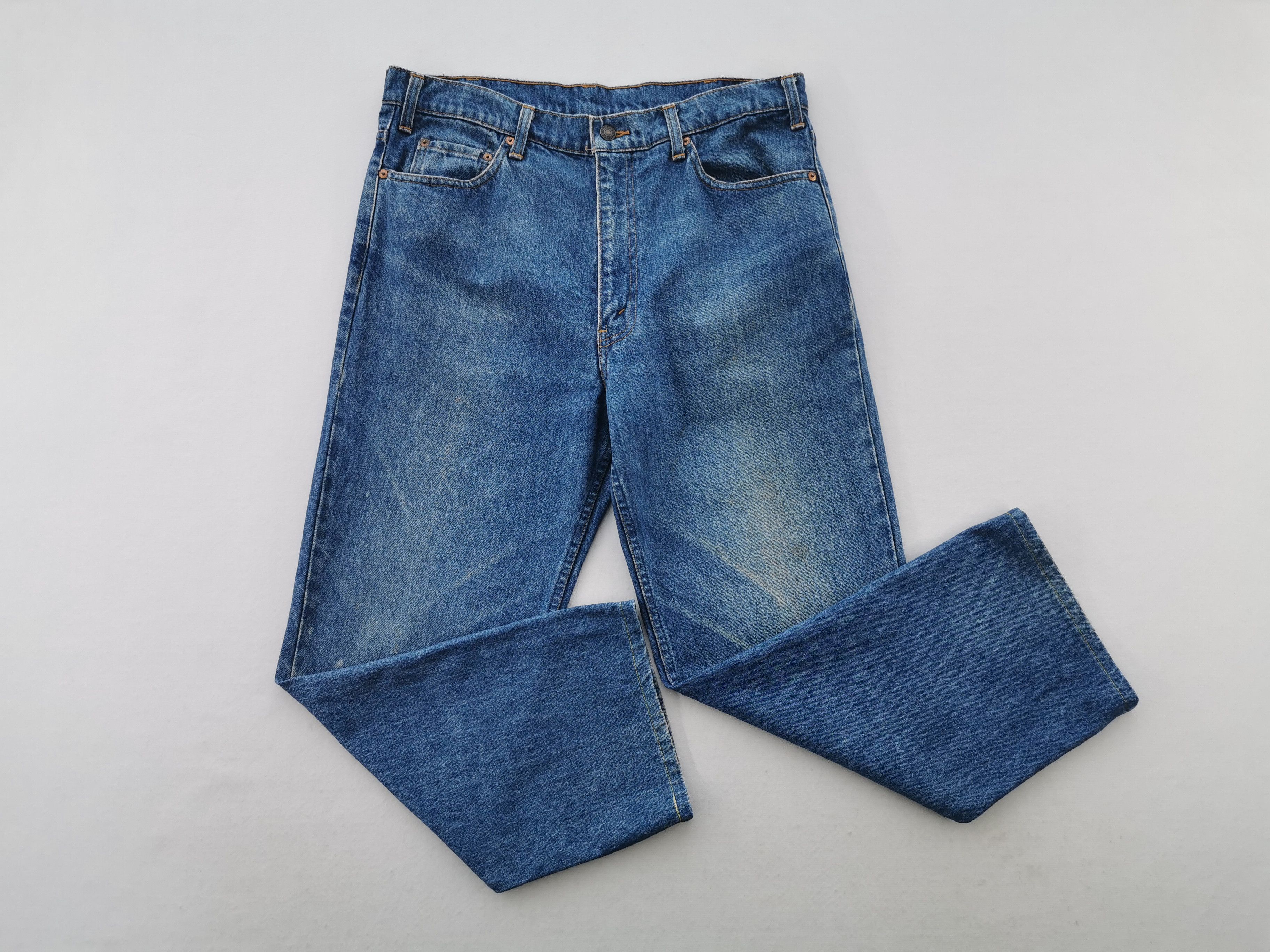 Levi's Vintage 90s Levis Lot 518 Denim Made In Japan Size 34/36x34 Size US 34 / EU 50 - 4 Thumbnail